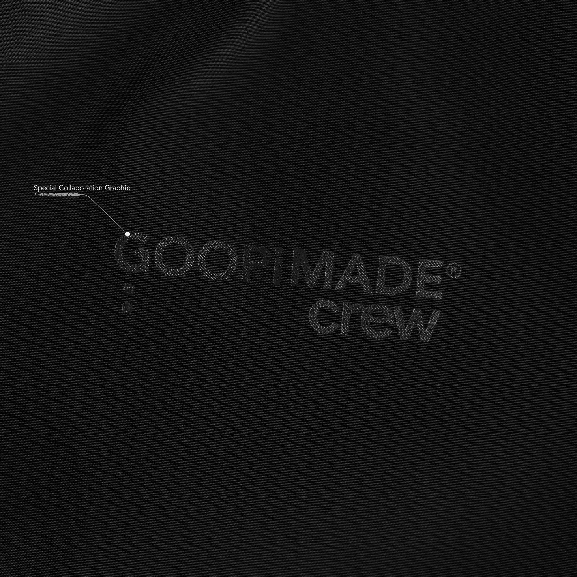 GOOPiMADE RGW-01B Sub-Utility Bomber Jacket - Shadow