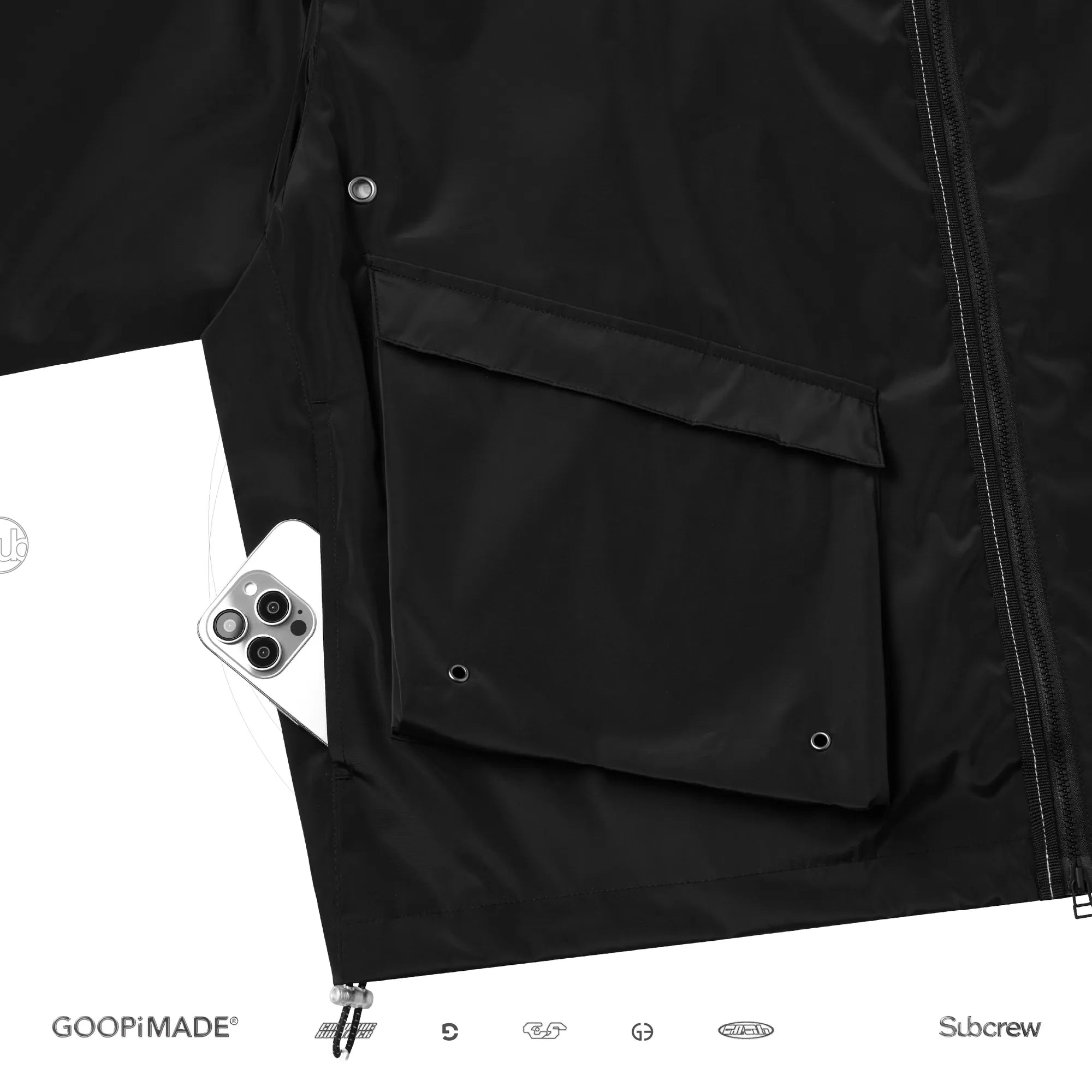 GOOPiMADE RGW-01B Sub-Utility Bomber Jacket - Shadow