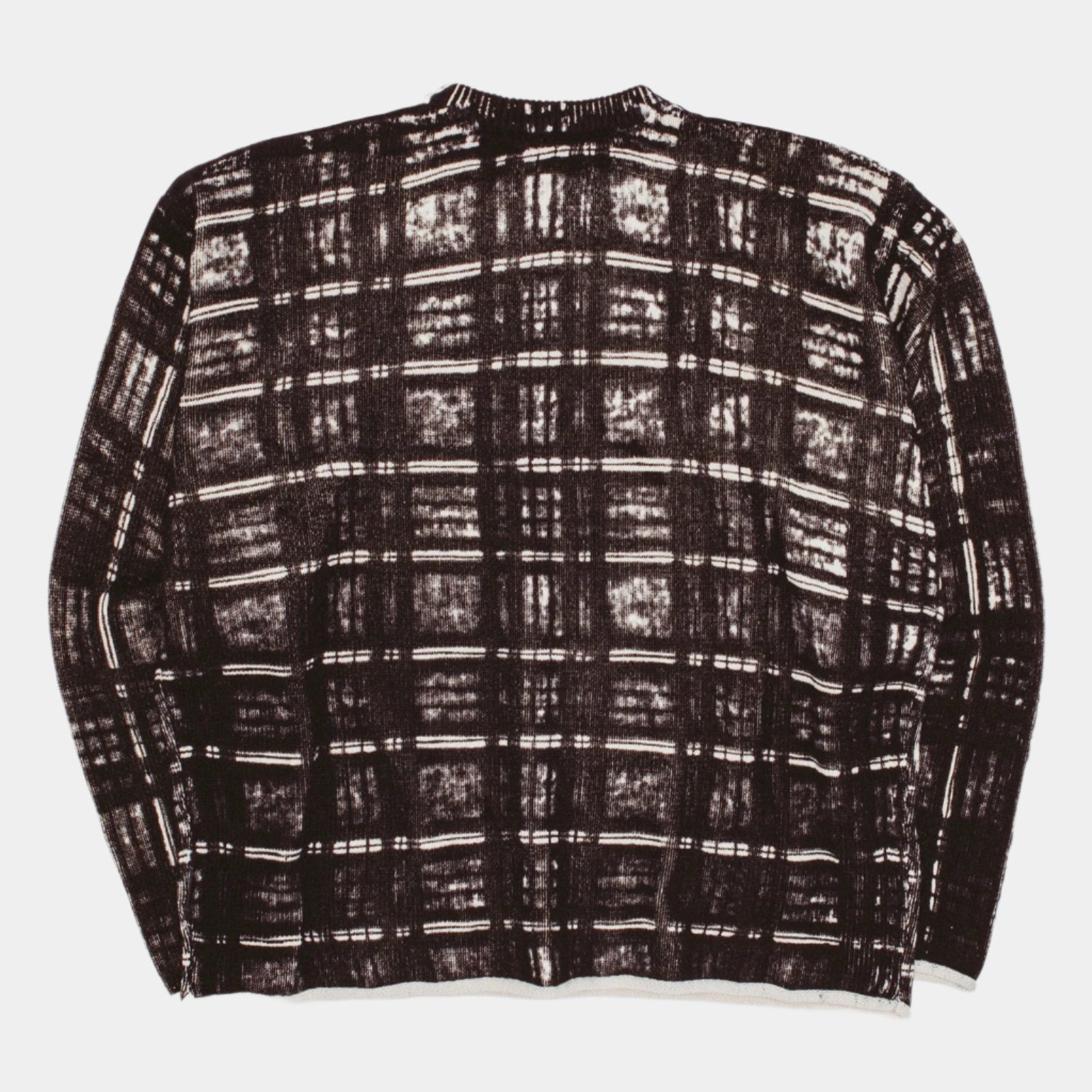 Fucking Awesome Printed Plaid Sweater