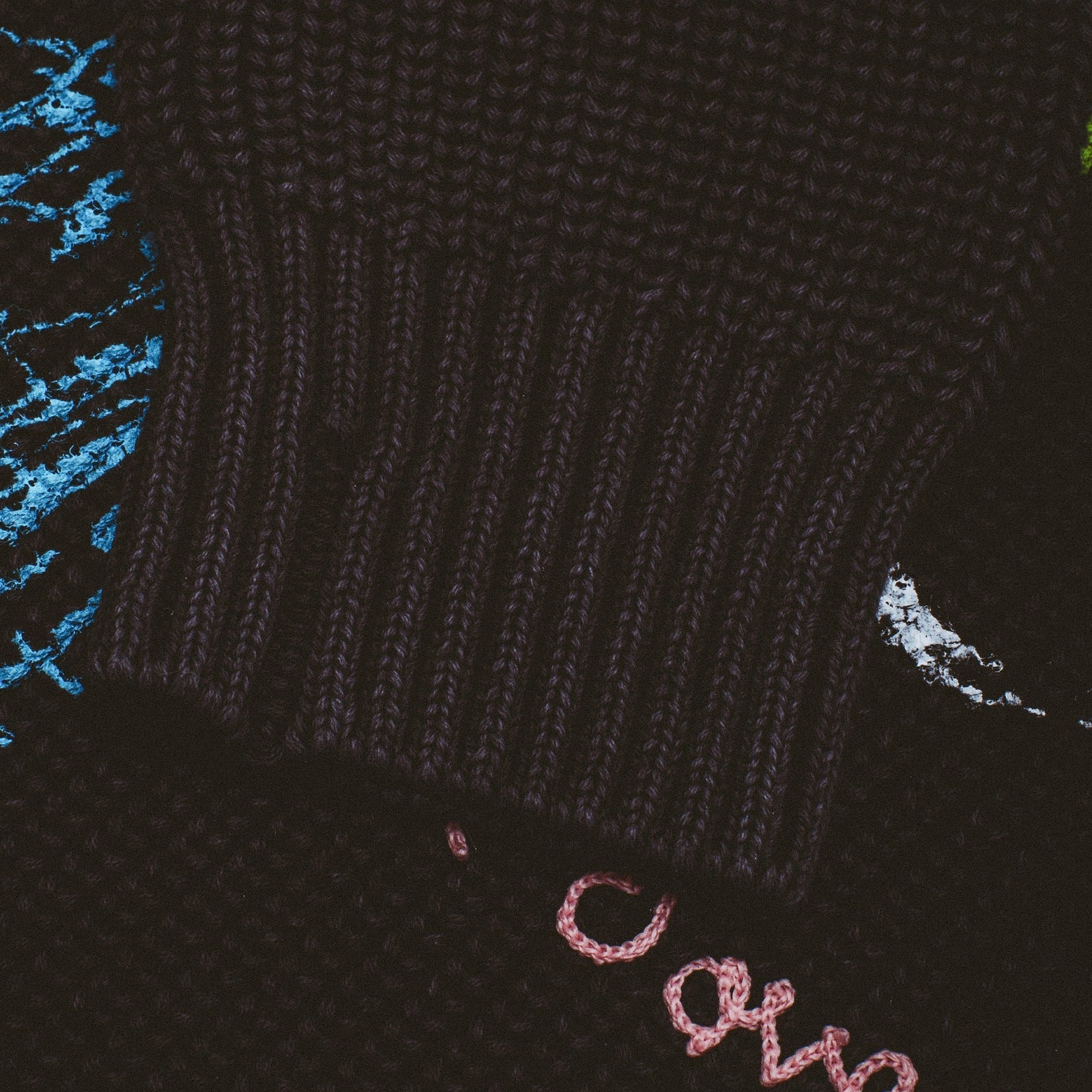 Fucking Awesome Overdyed Knit - Black