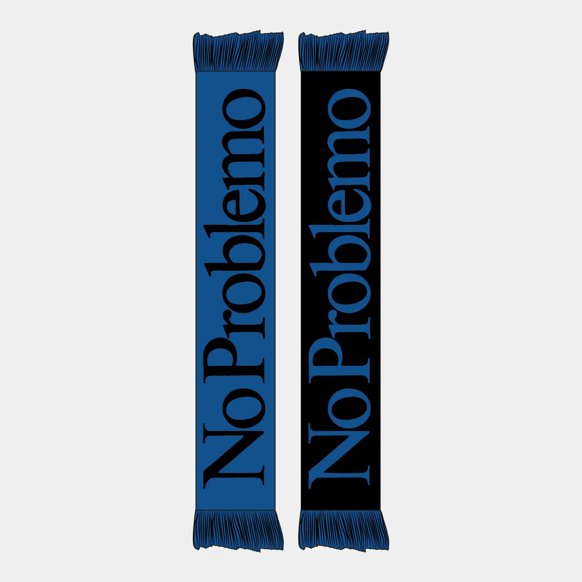 No Problemo Scarf - Blue