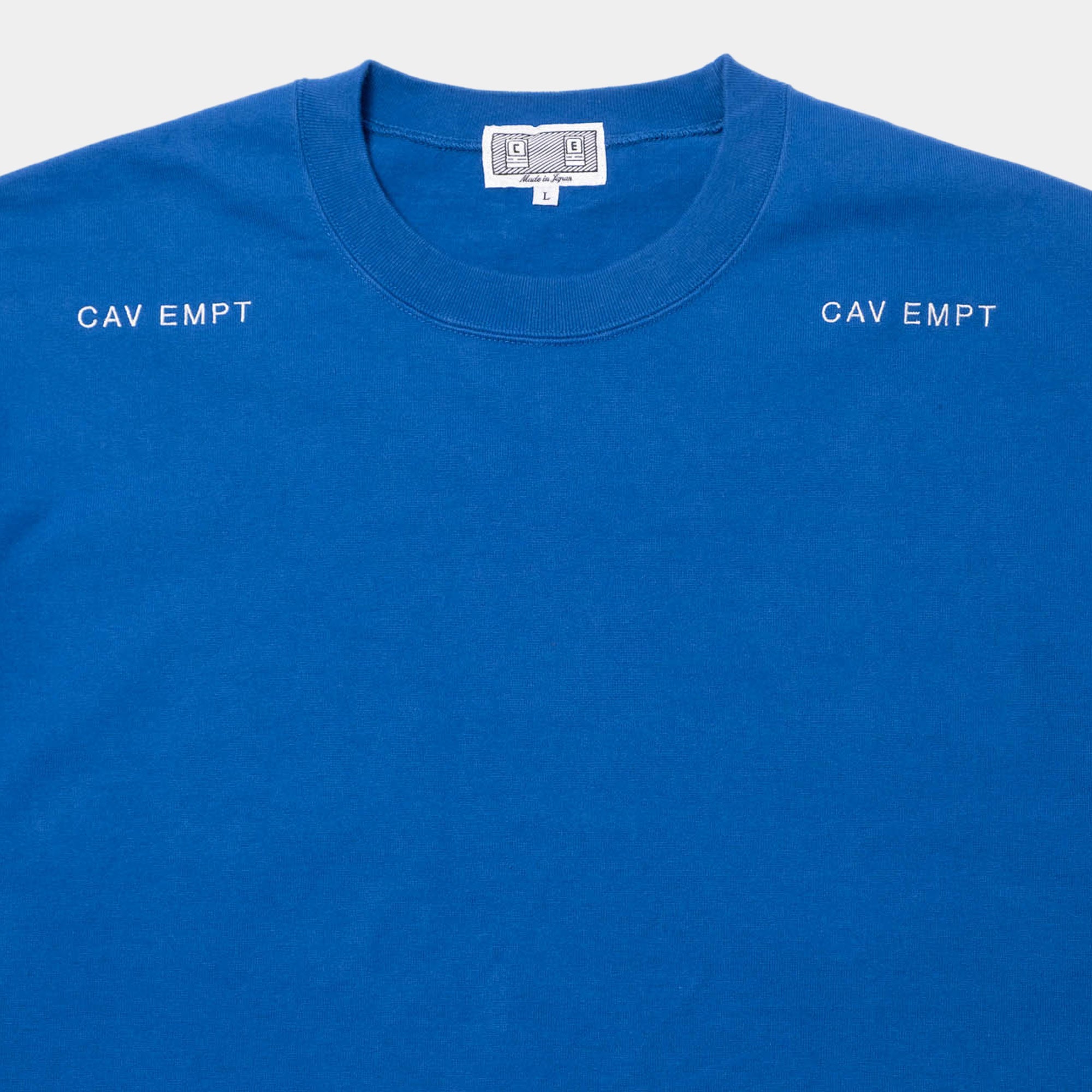 Cav Empt MD The Monitors Heavy T-Shirt - Navy