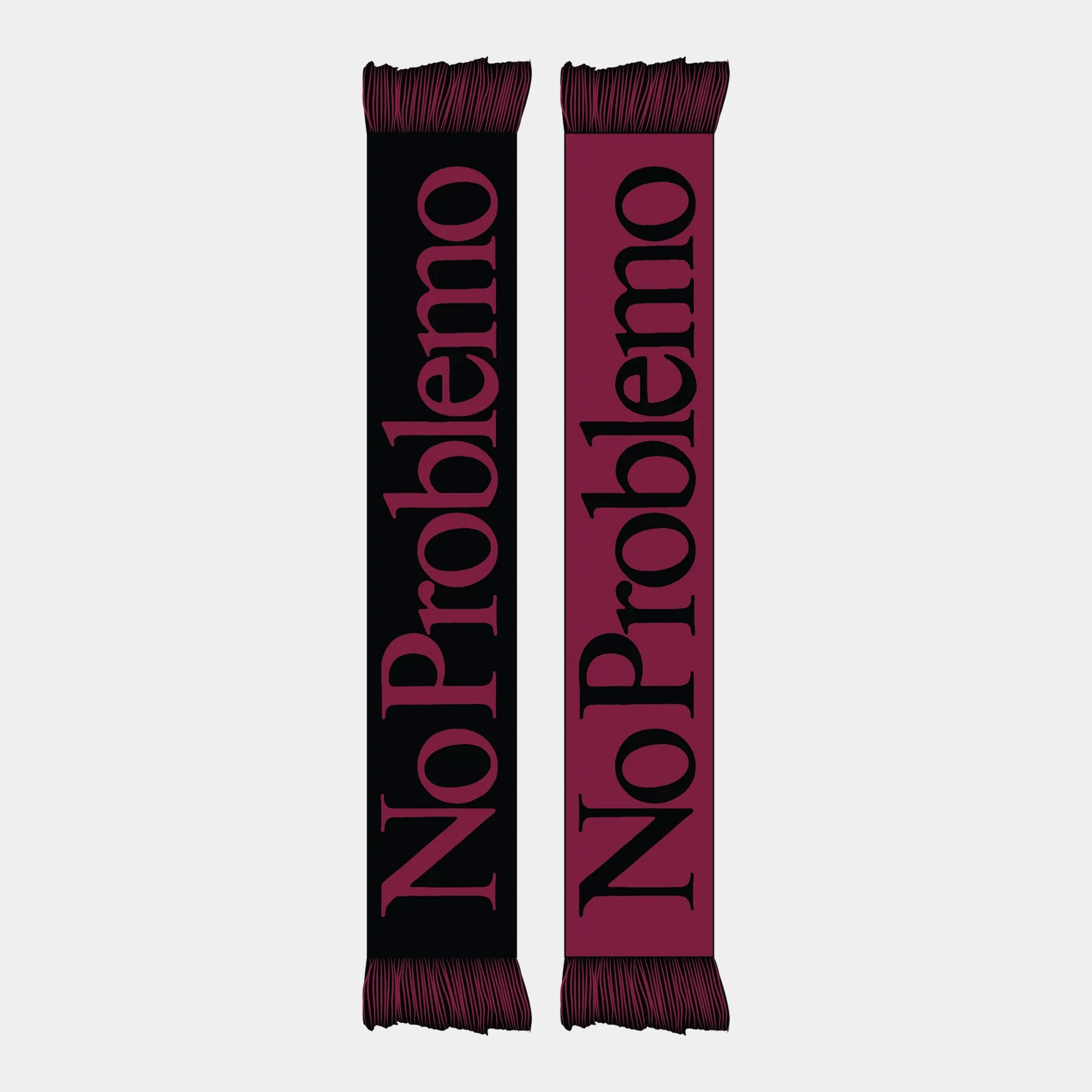 No Problemo Scarf - Burgundy