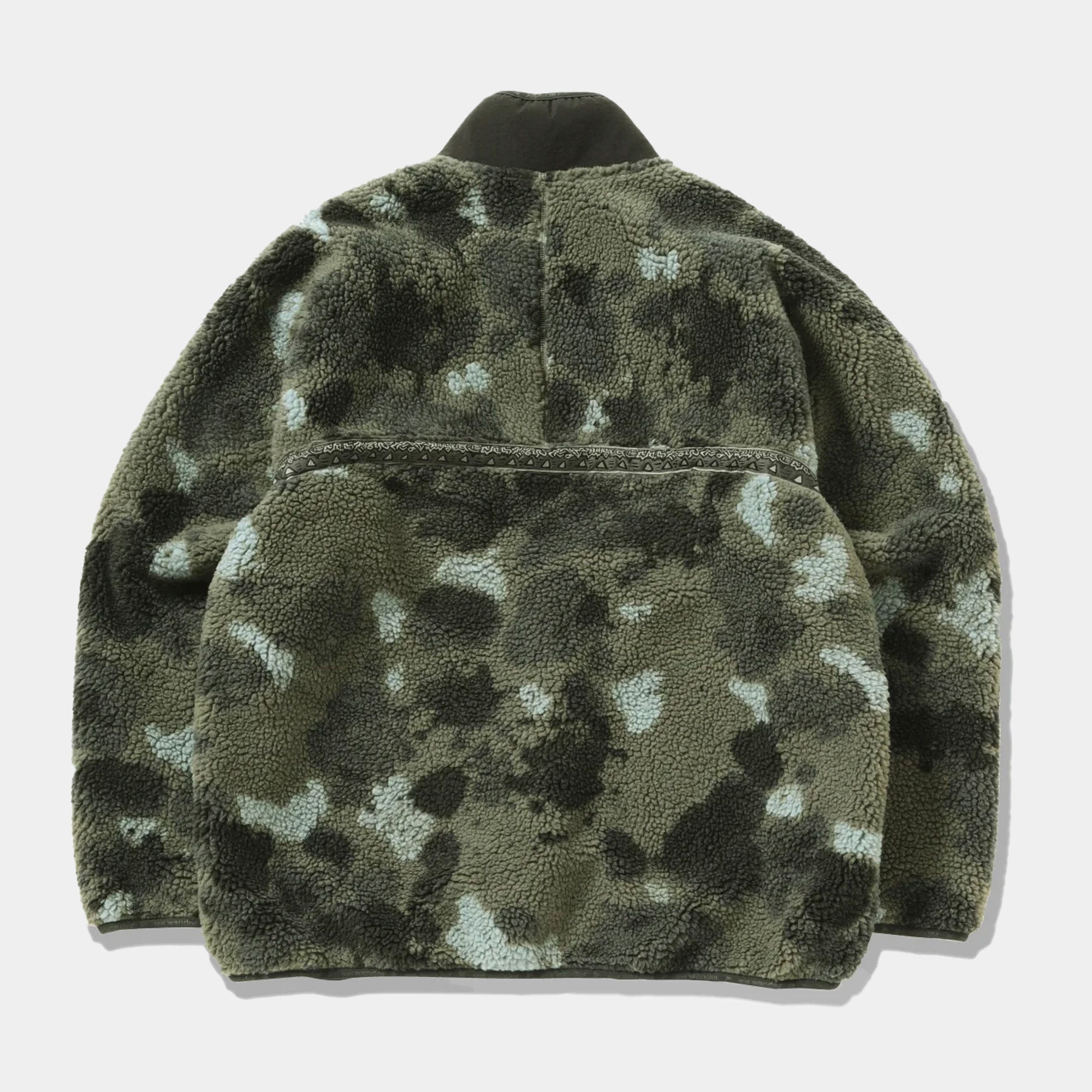 Gramicci x And Wander JQ Tape Fleece Jacket - Camo