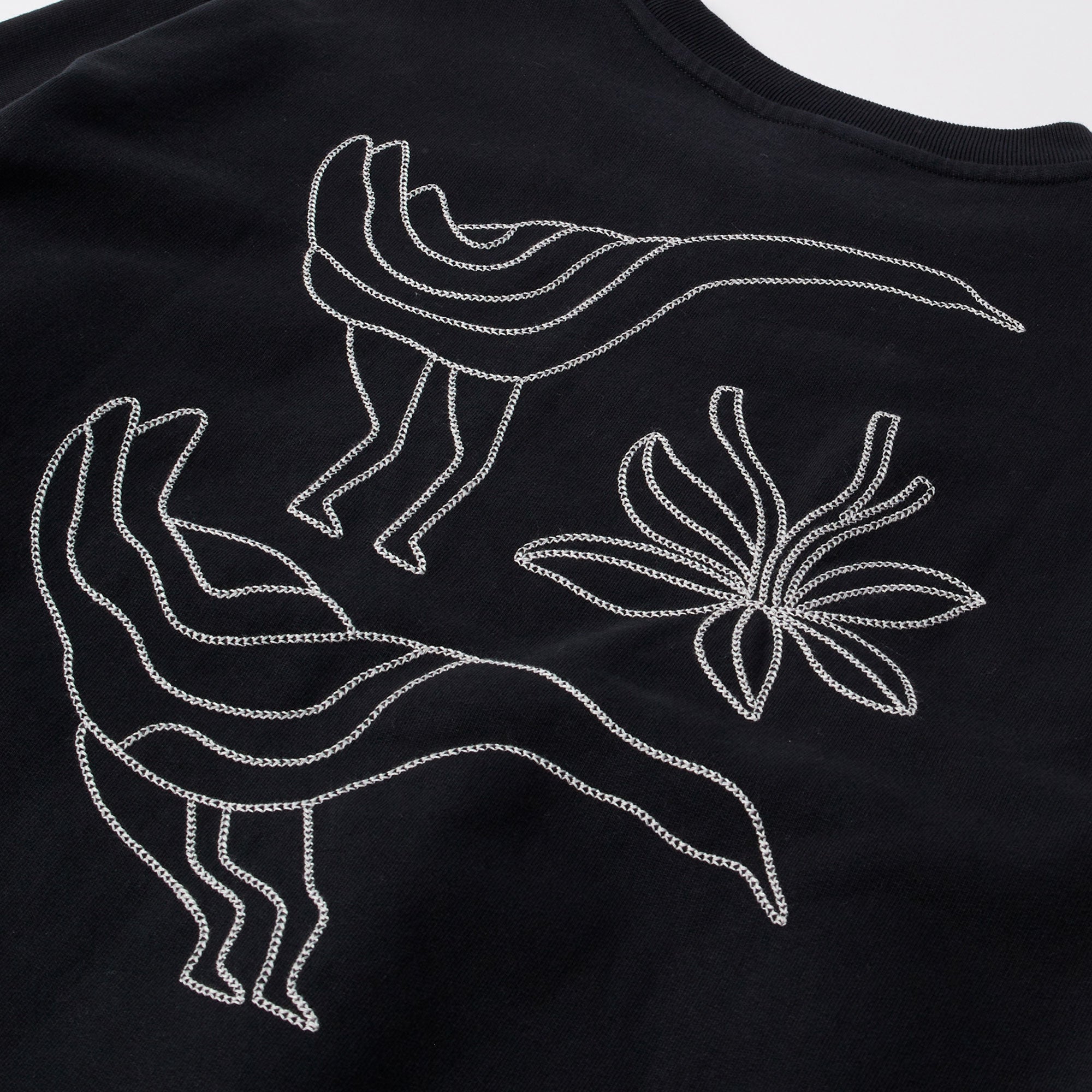 By Parra Duck Attack Crew Neck Sweatshirt - Black