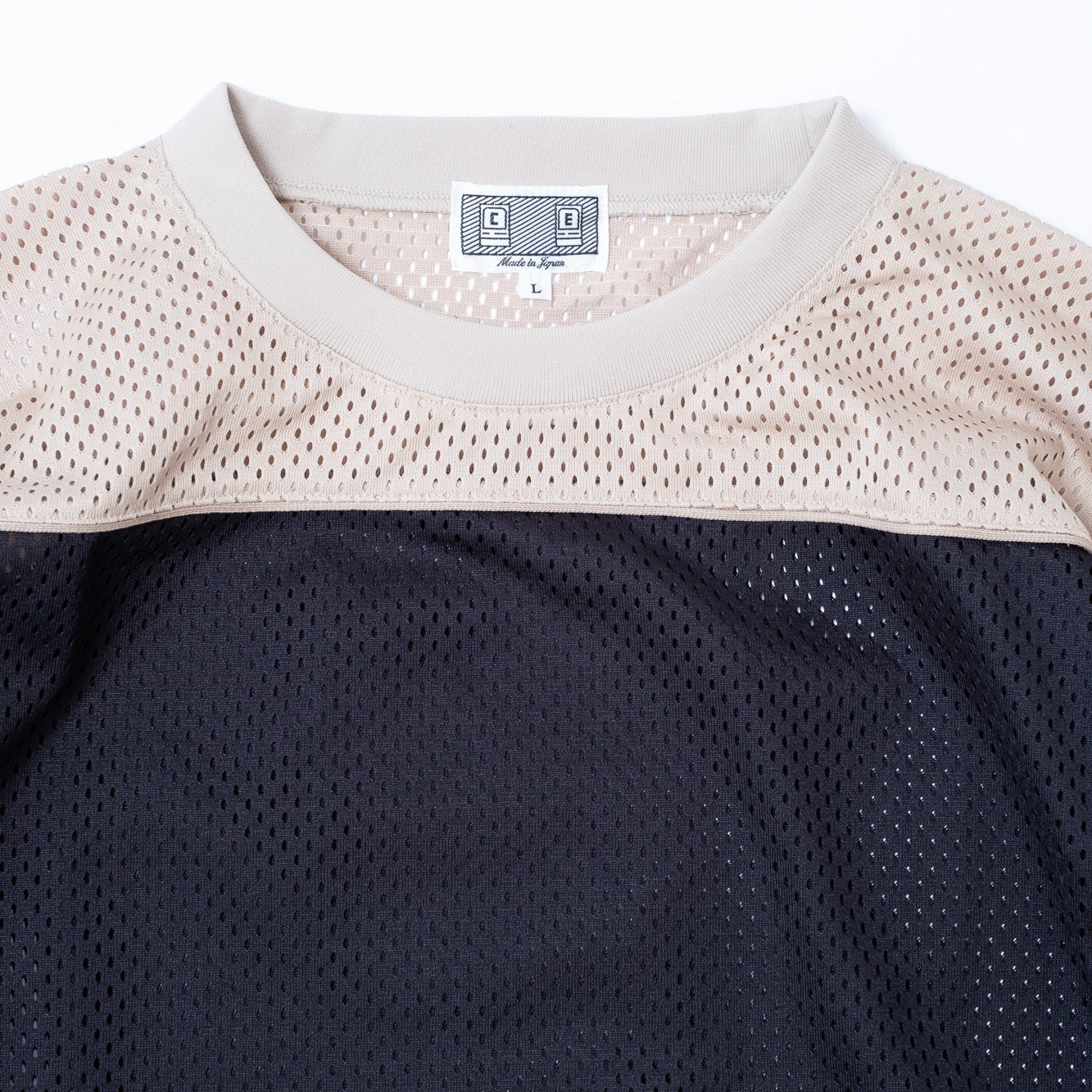 Cav Empt MD Temporal Distortion Mesh SS Top - Beige
