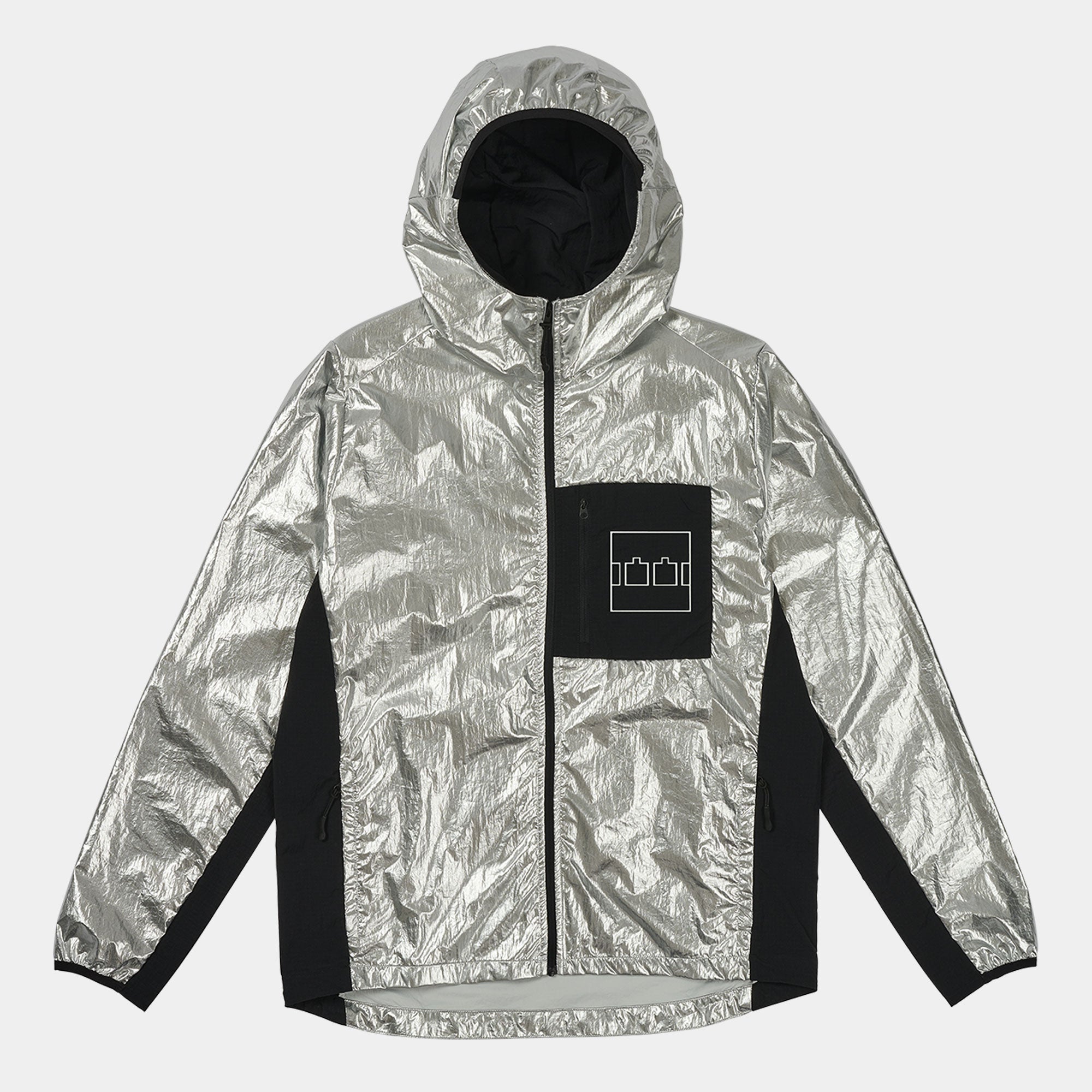 The Trilogy Tapes Lightweight Jacket - Silver