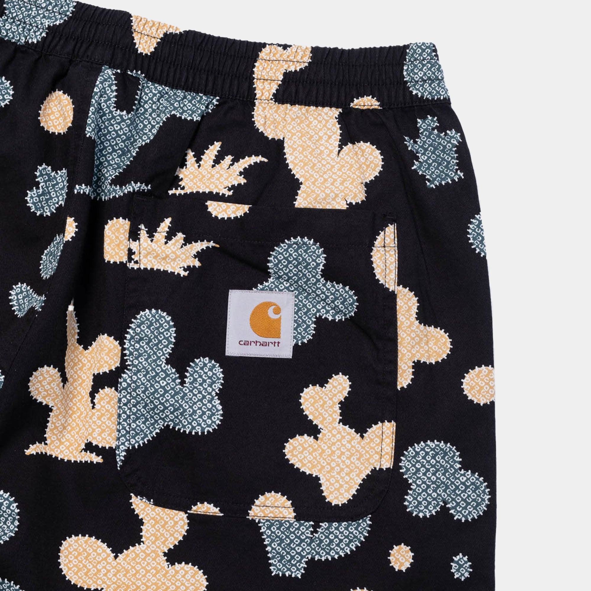 Carhartt WIP Opus Short - Black Allover Print