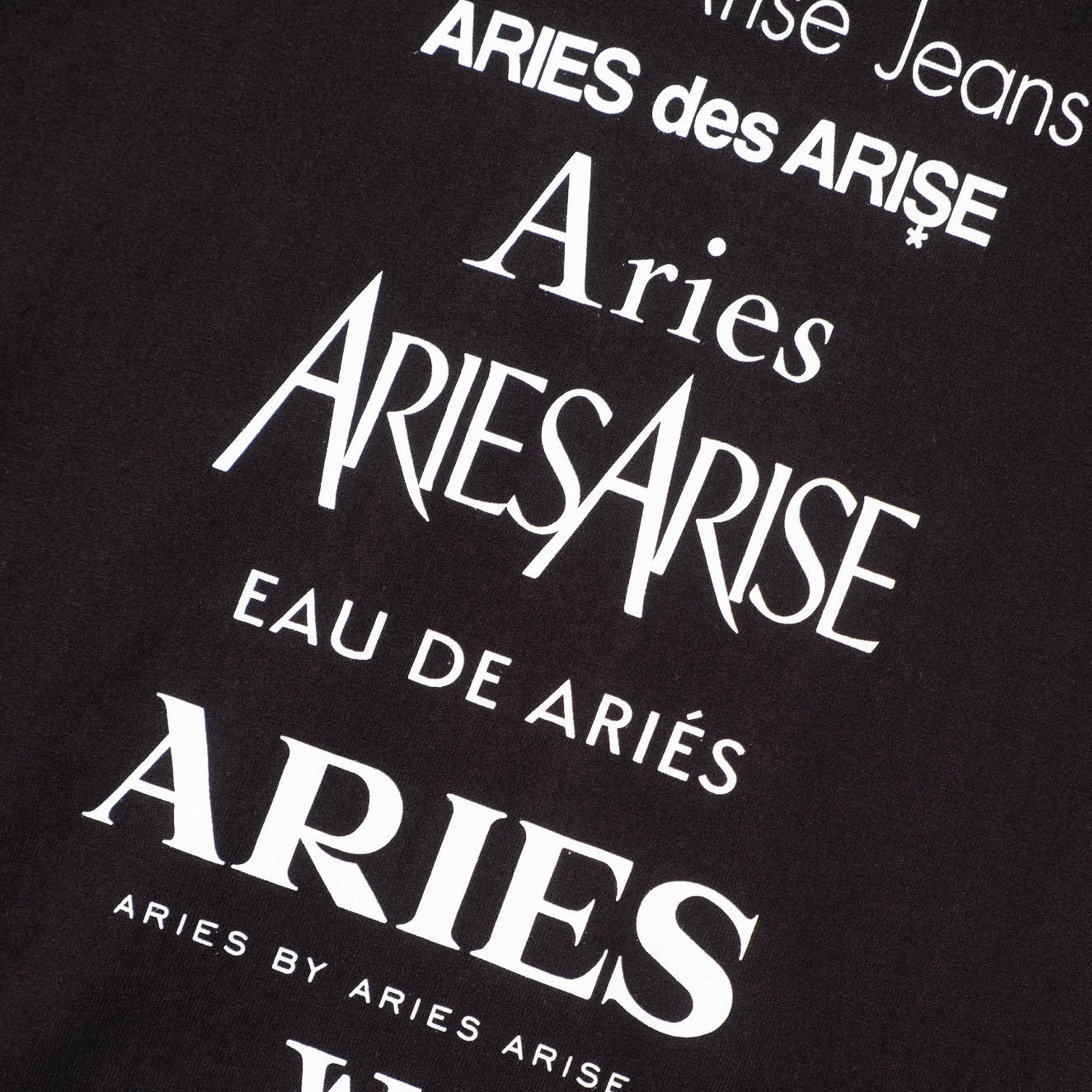 Aries Perfume SS Womens Tee - Black