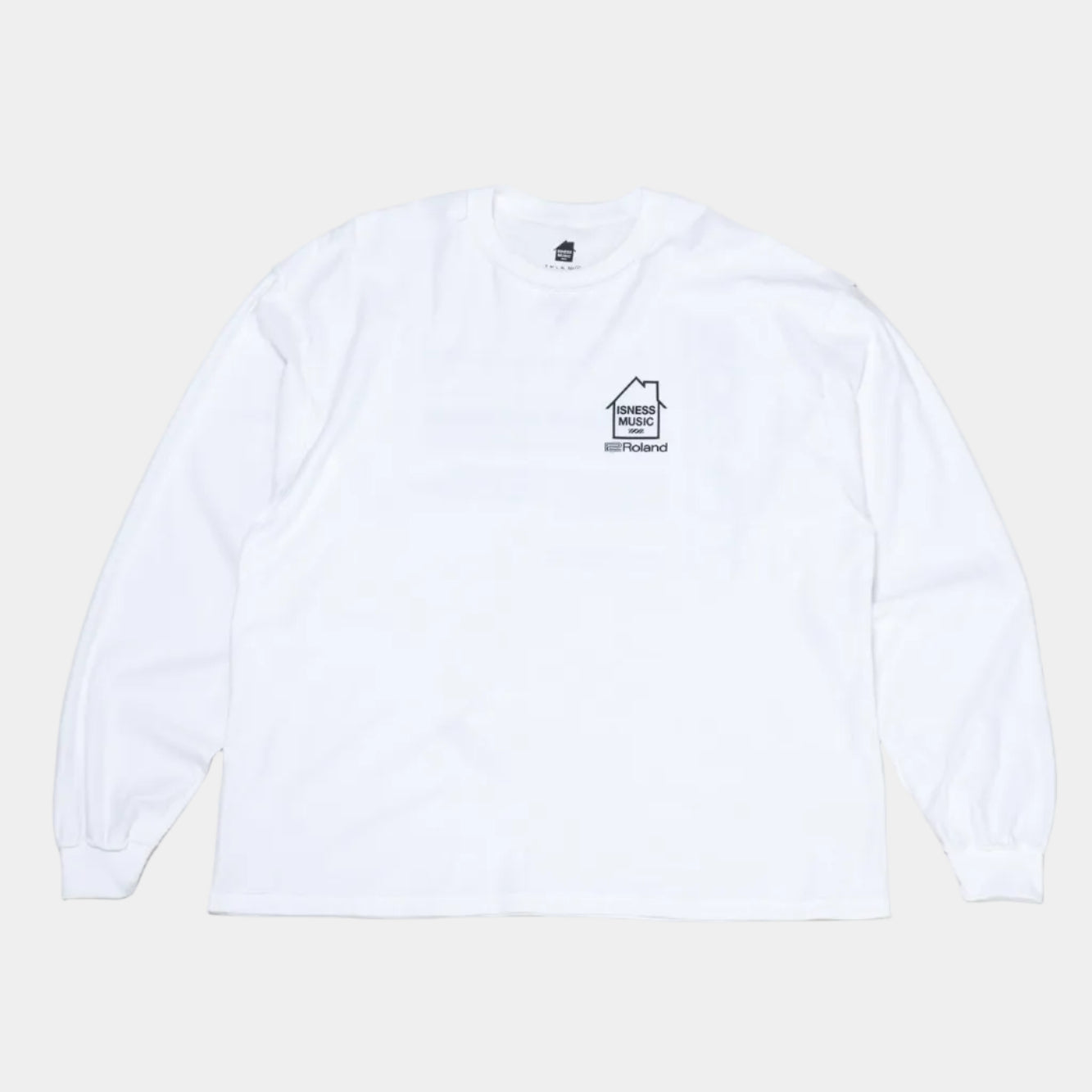 is-ness x Roland TR-808 LS Tee - White