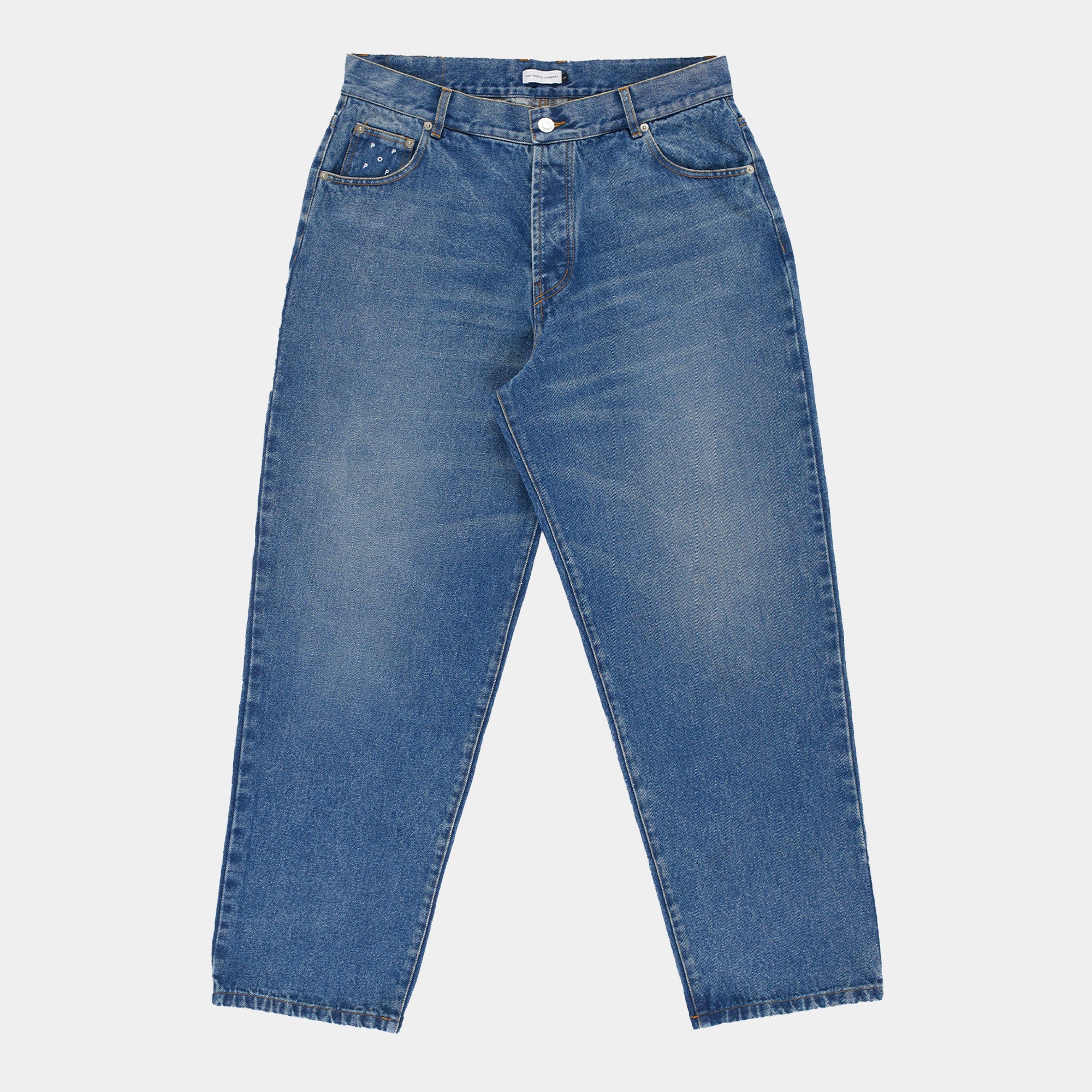 Pop Trading Company DRS Arch Pant - Washed Denim