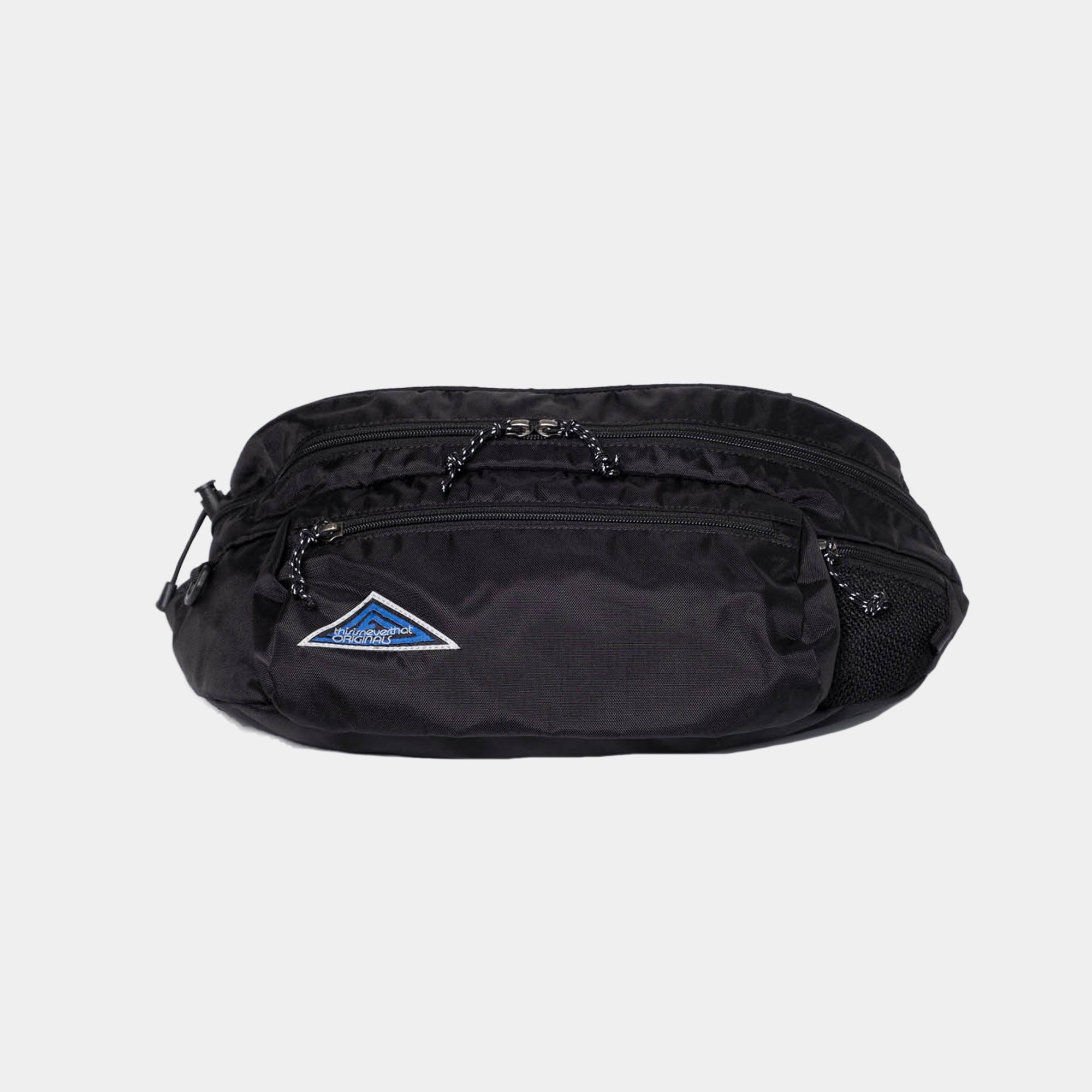 thisisneverthat Washed Nylon Lumbar Pack - Black