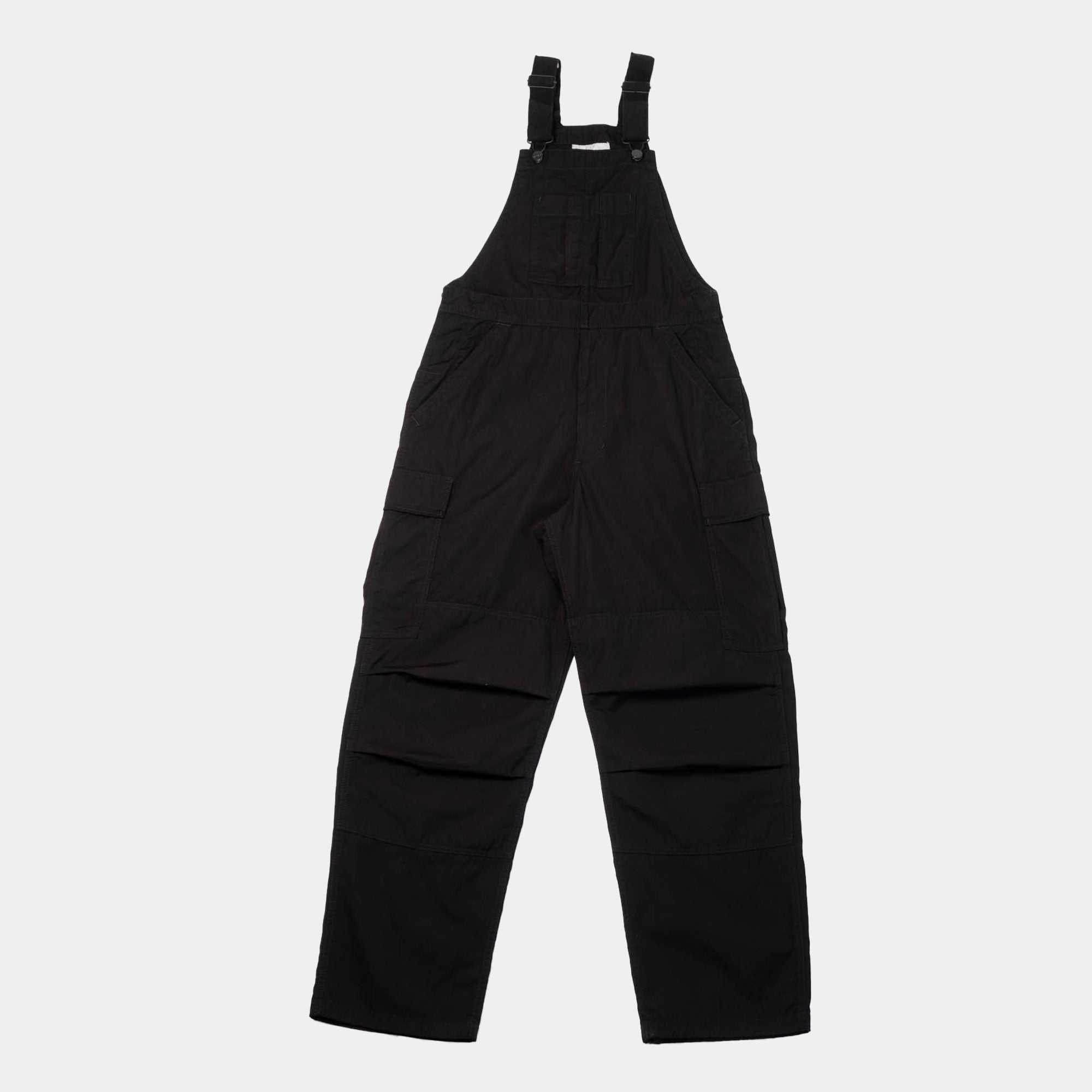 Carhartt WIP Cargo Bib Overall - Black Rinsed