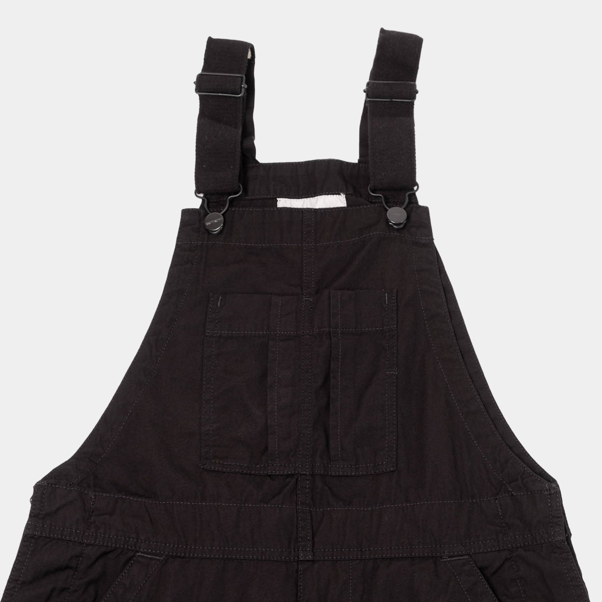 Carhartt WIP Cargo Bib Overall - Black Rinsed