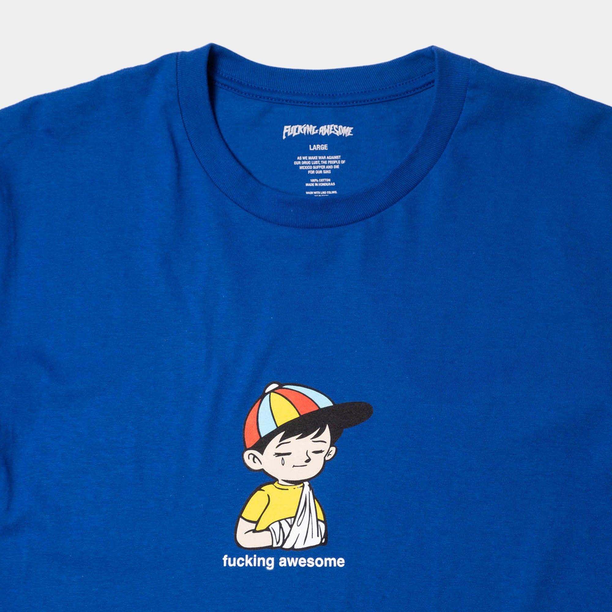 Fucking Awesome Wanto Kid Tee - Royal