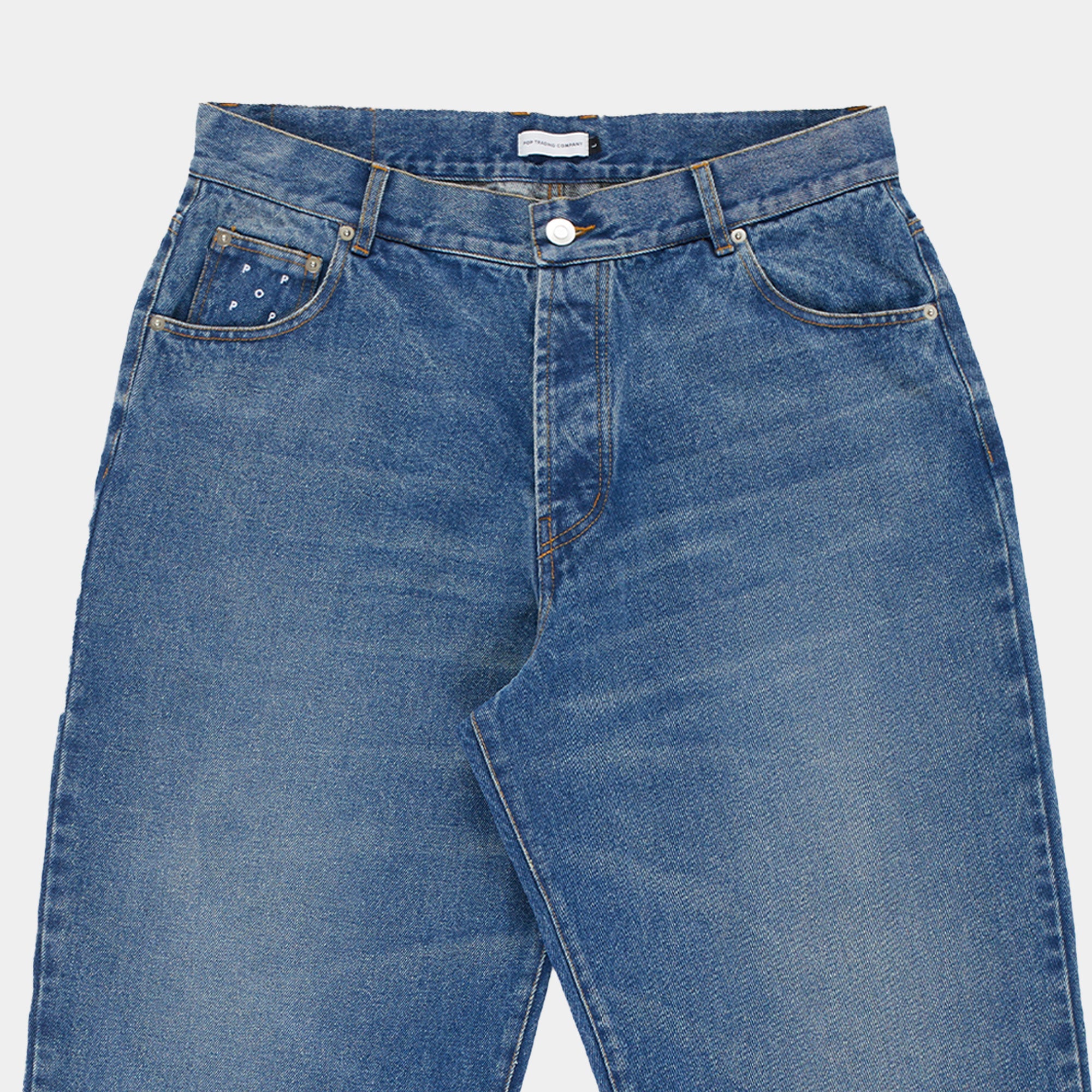 Pop Trading Company DRS Arch Pant - Washed Denim