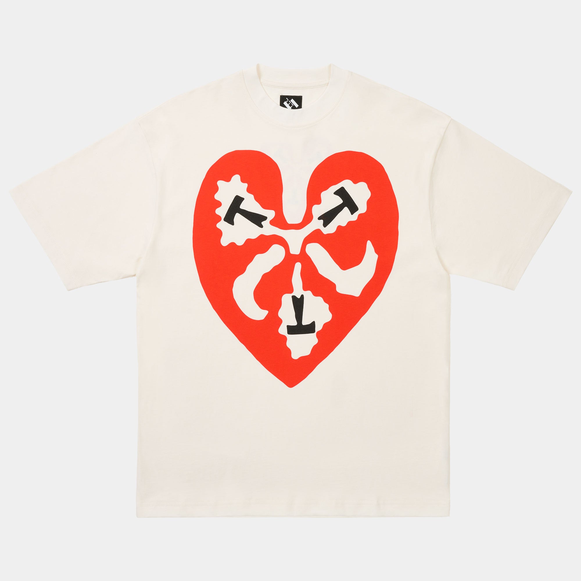 The Trilogy Tapes Heart T-Shirt - White