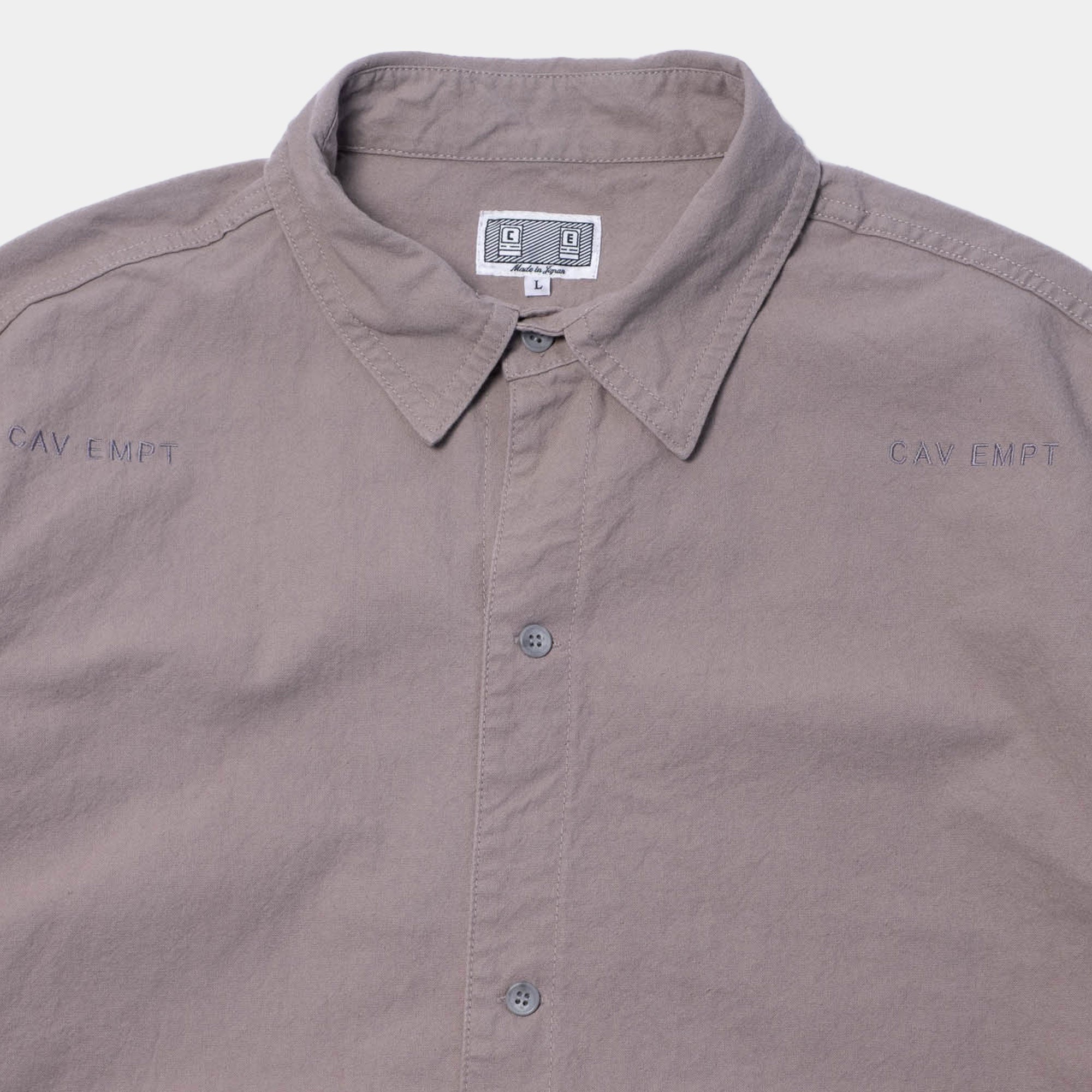 Cav Empt Welt Pockets Big Shirt - Grey