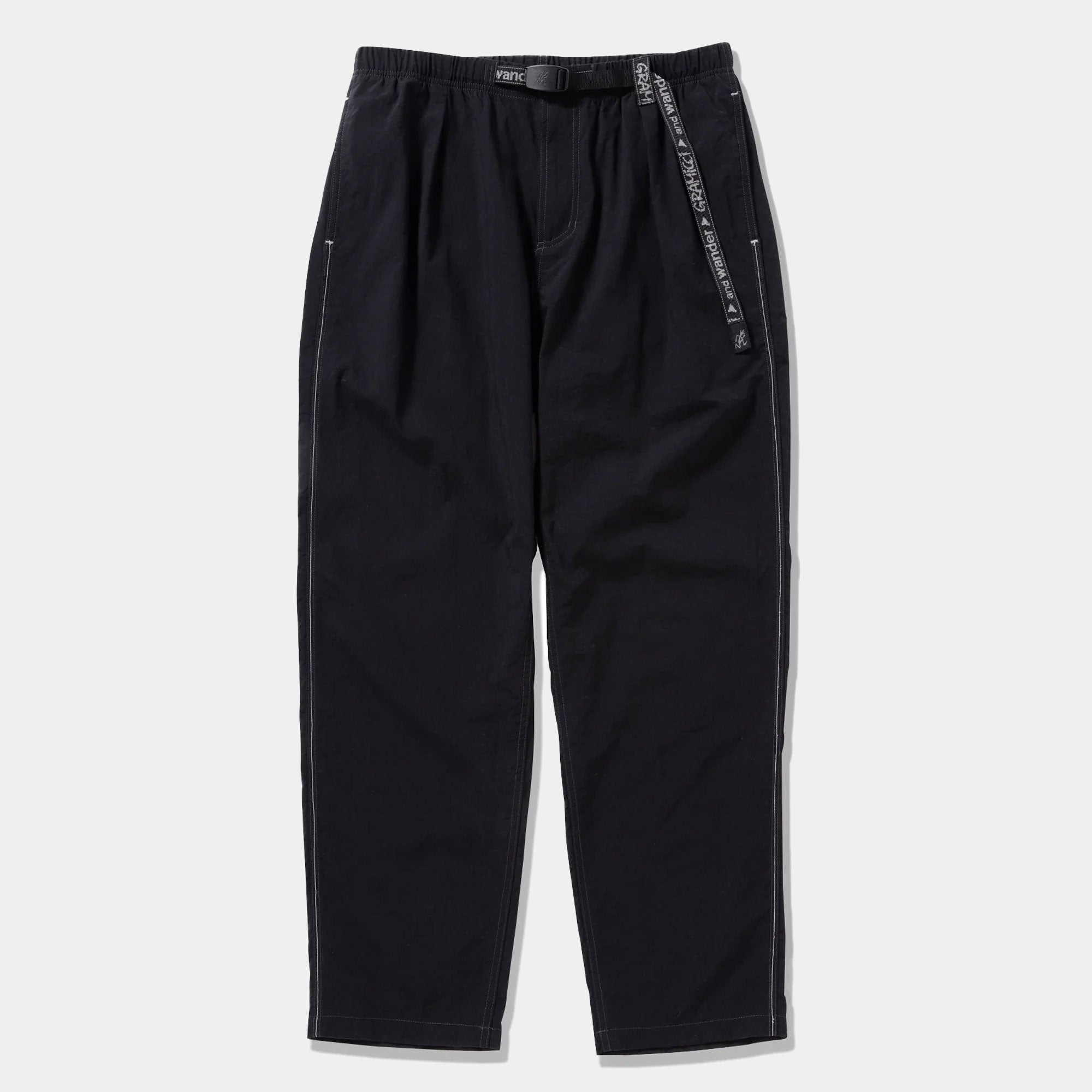 Gramicci x And Wander Nylon Climbing Pant- Black