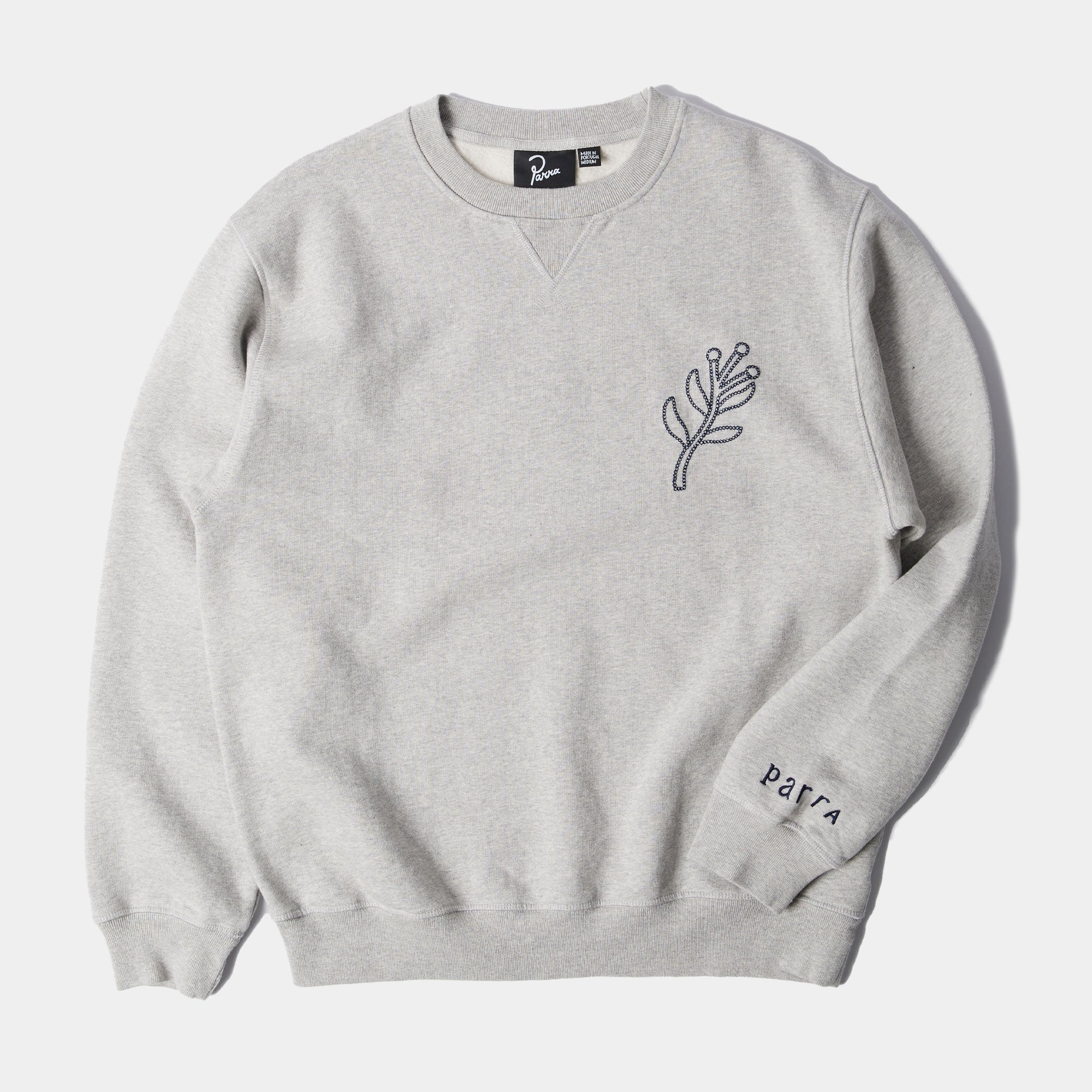 By Parra Duck Attack Crew Neck Sweatshirt - Heather Grey