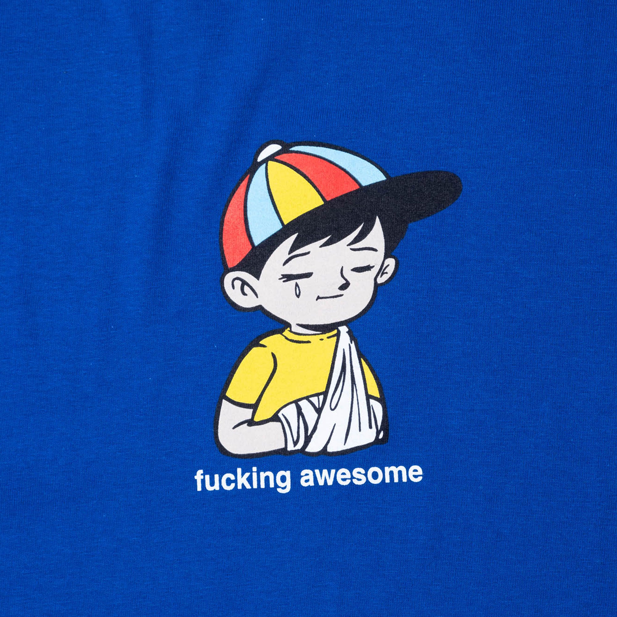 Fucking Awesome Wanto Kid Tee - Royal