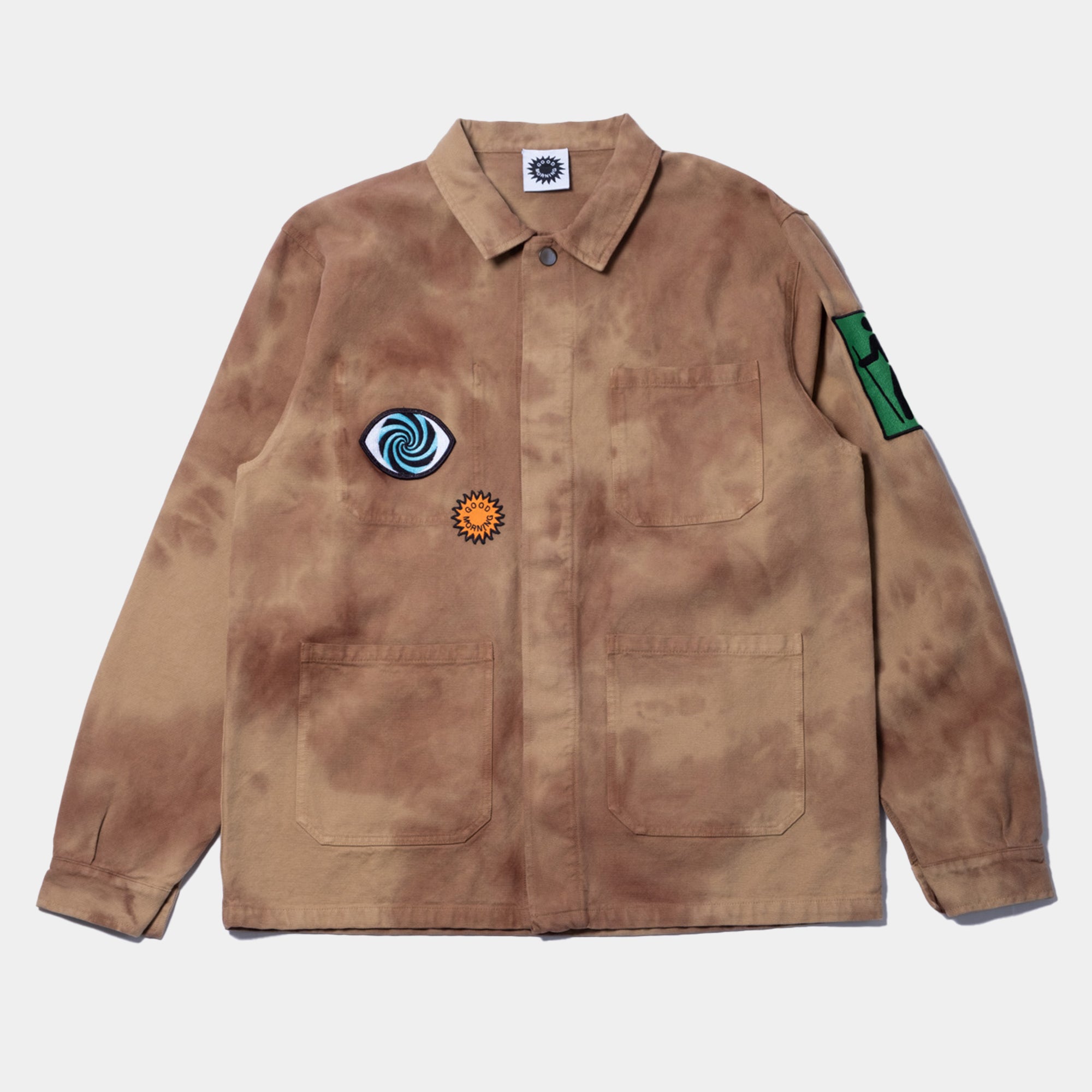 Good Morning Tapes Workers Jacket - Earth Dye