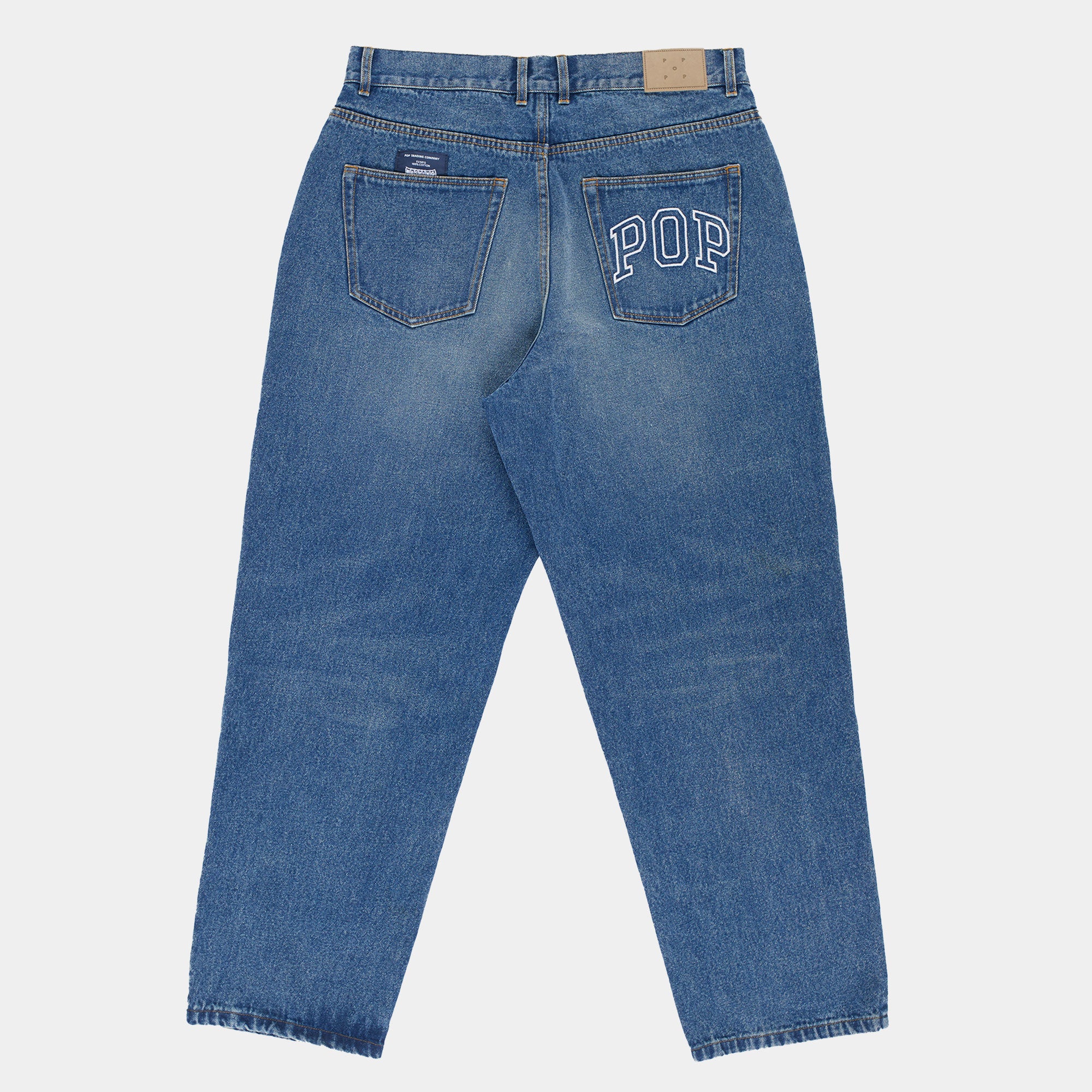 Pop Trading Company DRS Arch Pant - Washed Denim