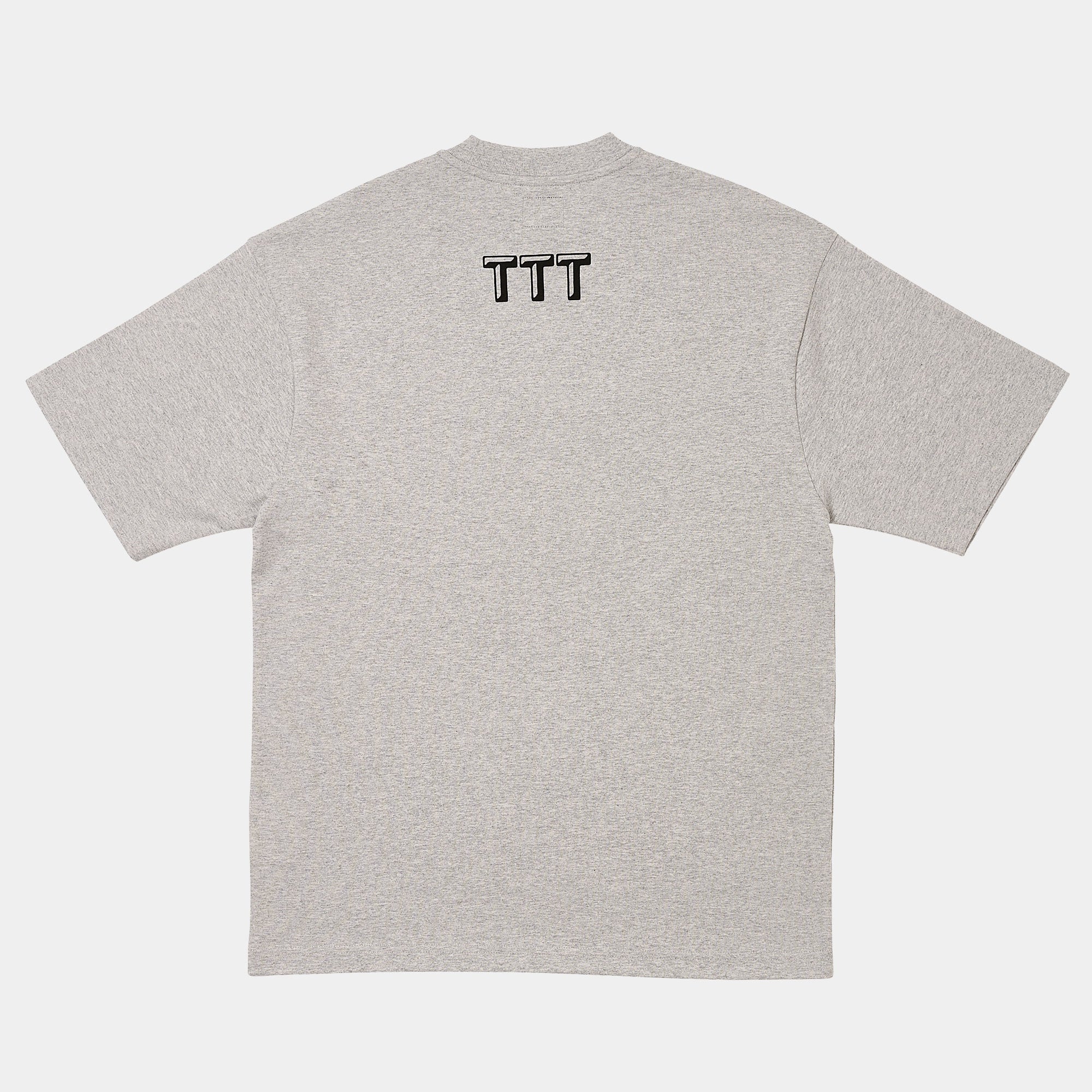 The Trilogy Tapes TTT Pressure Small T-Shirt - Grey Marl