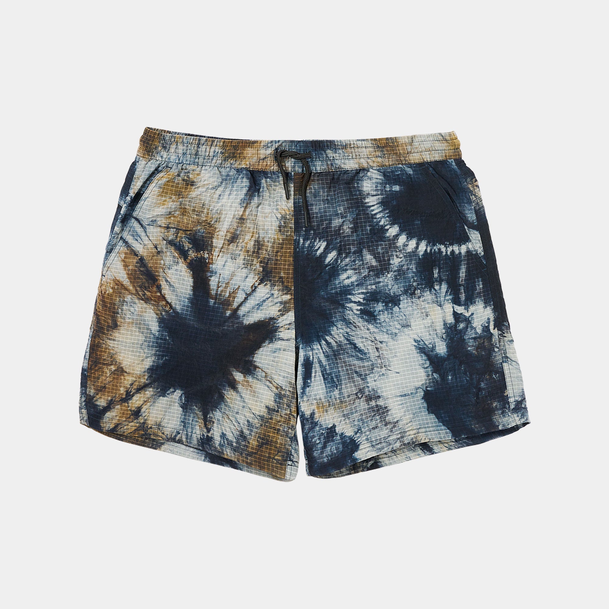 The Trilogy Tapes Ripstop Shorts - Sea Smoke/Rust