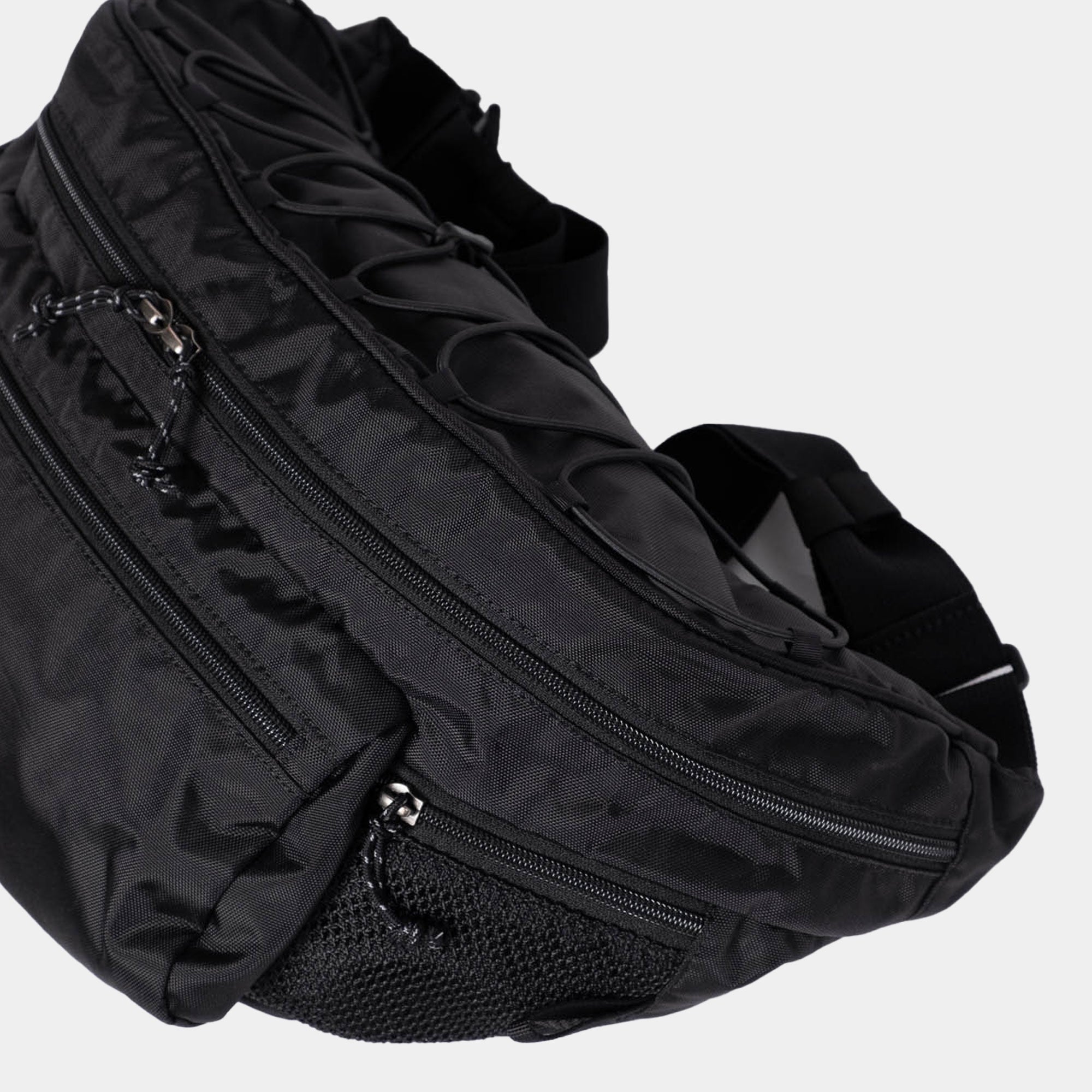 thisisneverthat Washed Nylon Lumbar Pack - Black