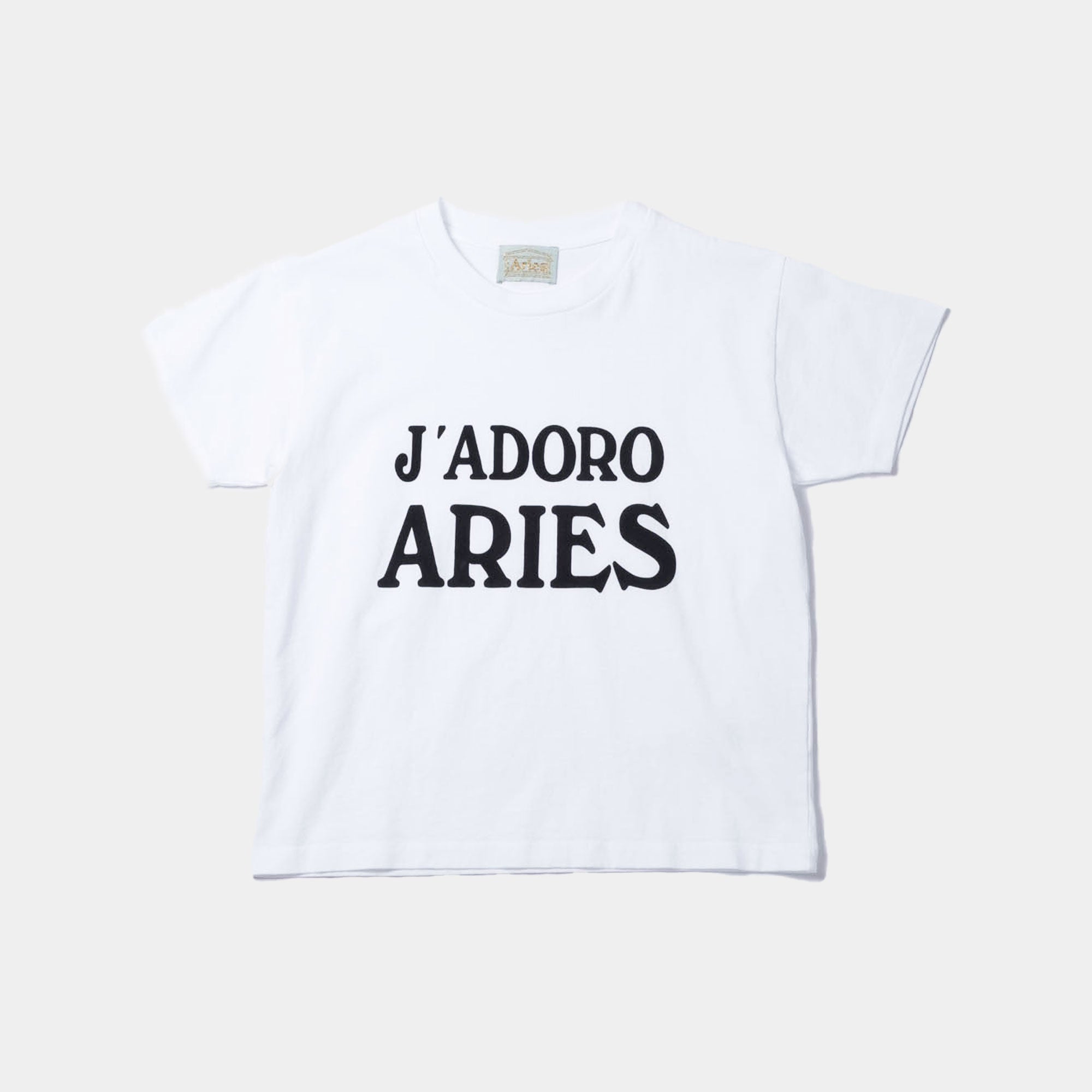 Aries J'Adoro SS Womens Tee - White