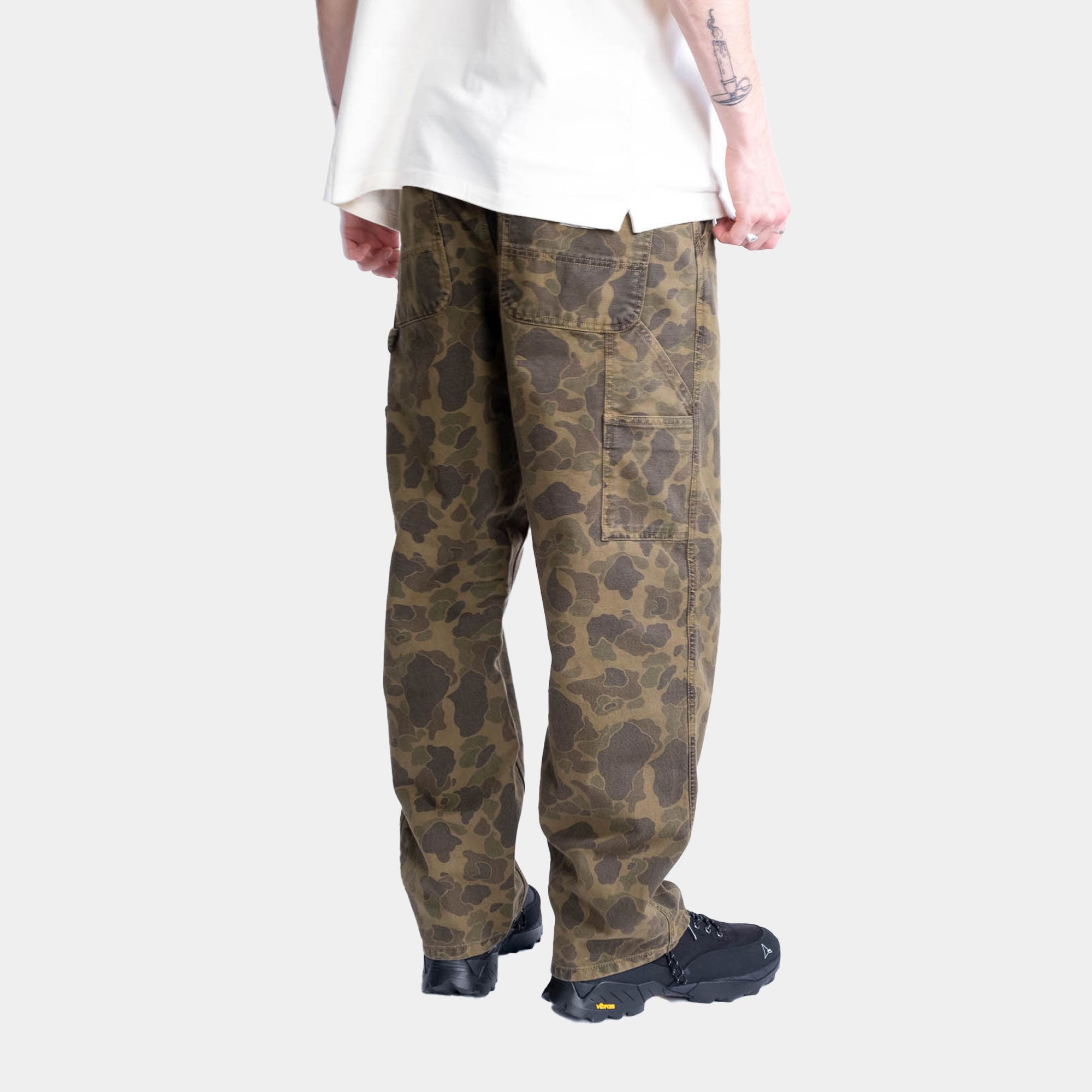 Carhartt WIP Duck Single Knee Pant - Office Green Duck Camo