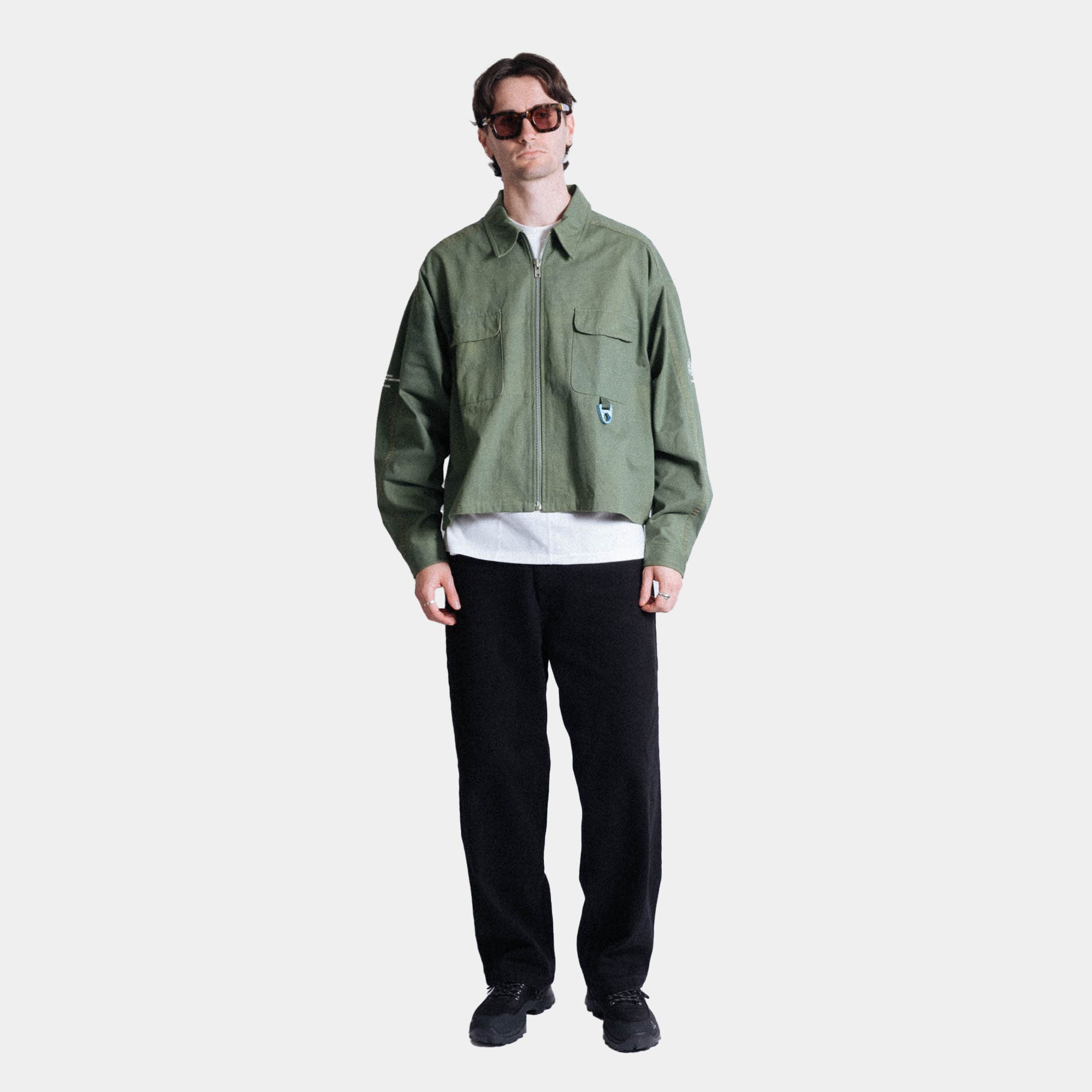 Space Available Recycling Uniform Jacket - Green