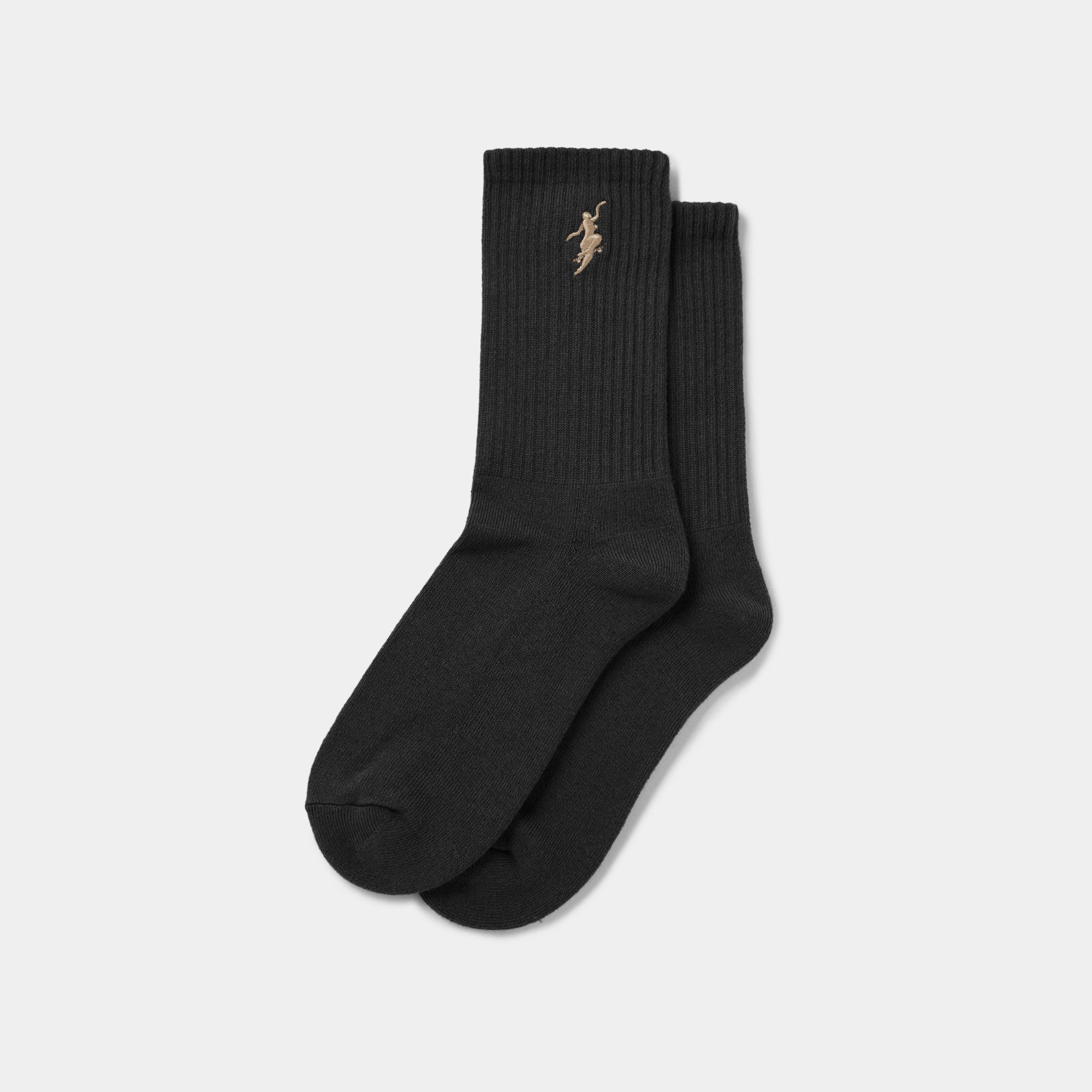 Polar No Comply Rib Socks - Black