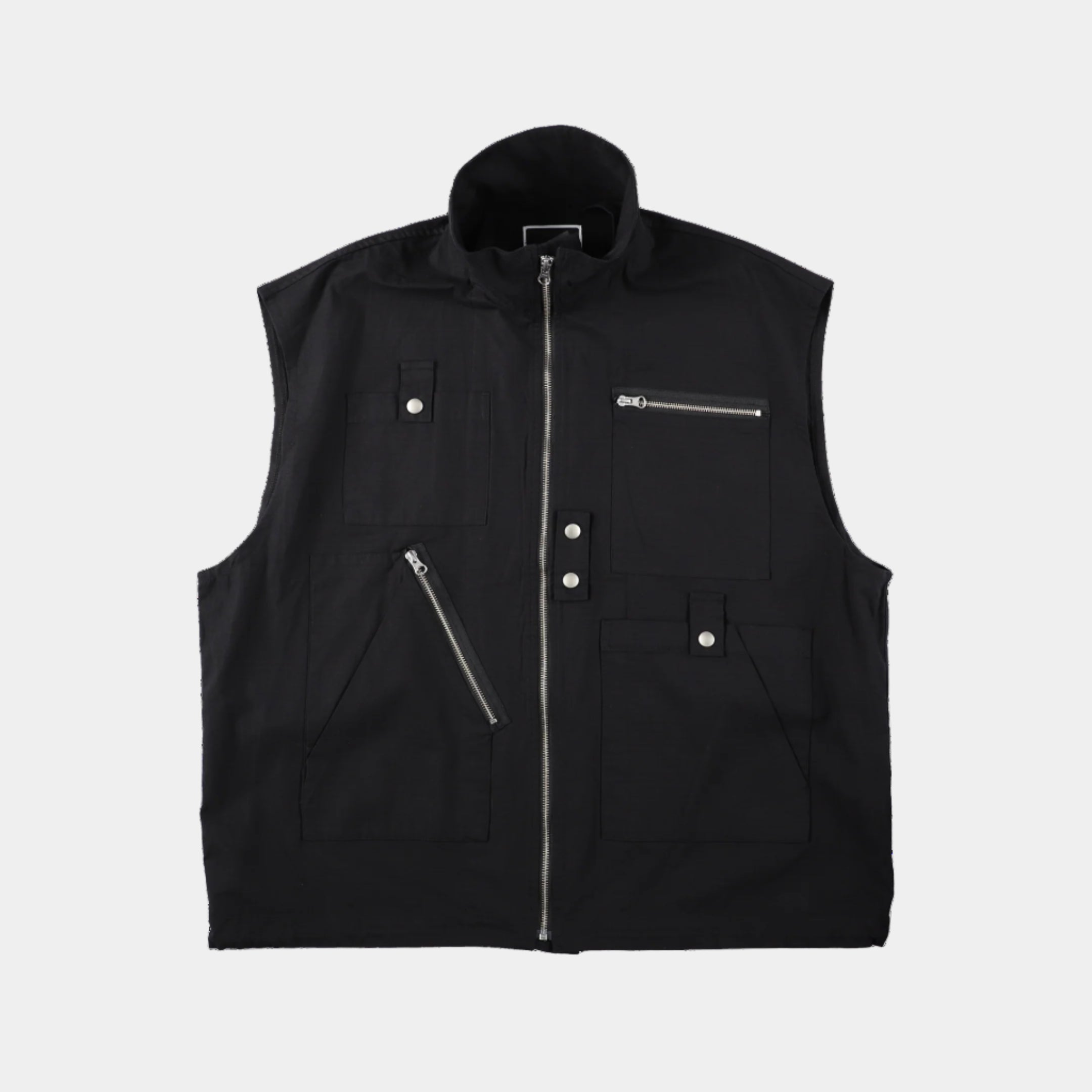 Phingerin Double Zip Ripstop Jacket - Black