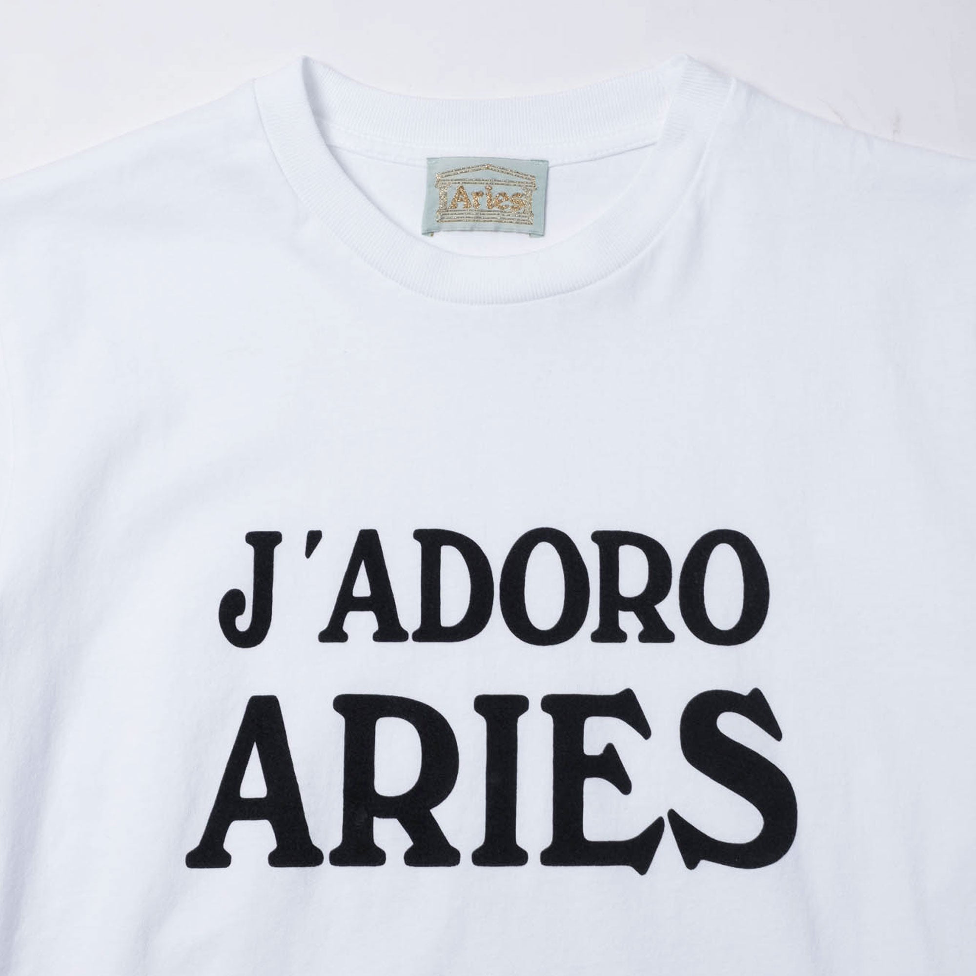 Aries J'Adoro SS Womens Tee - White