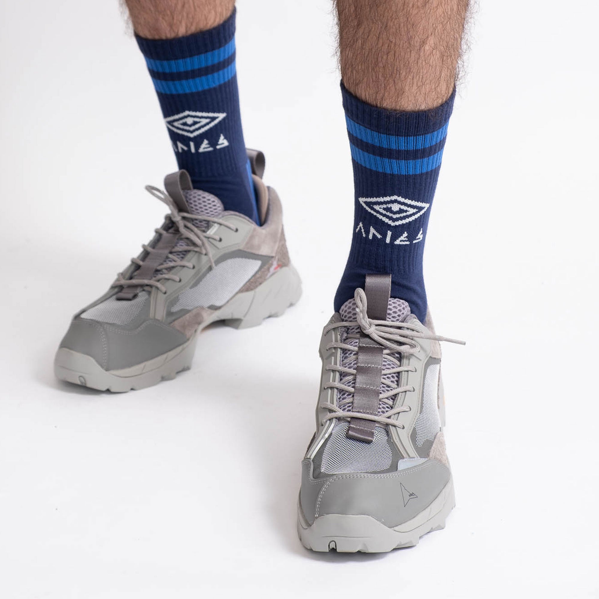 Aries x Umbro Centenary Eye Sock - Blue