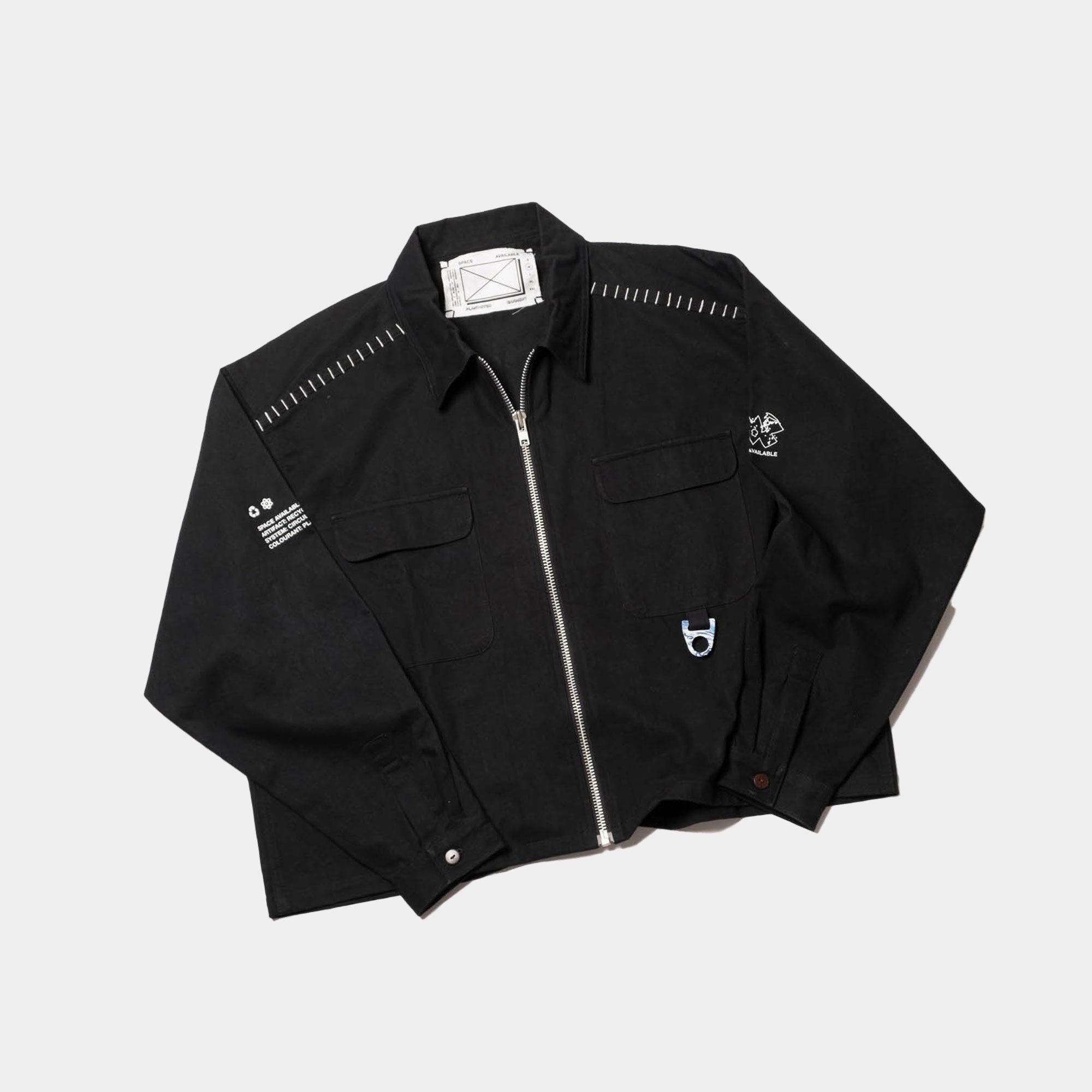 Space Available Recycling Uniform Jacket - Black