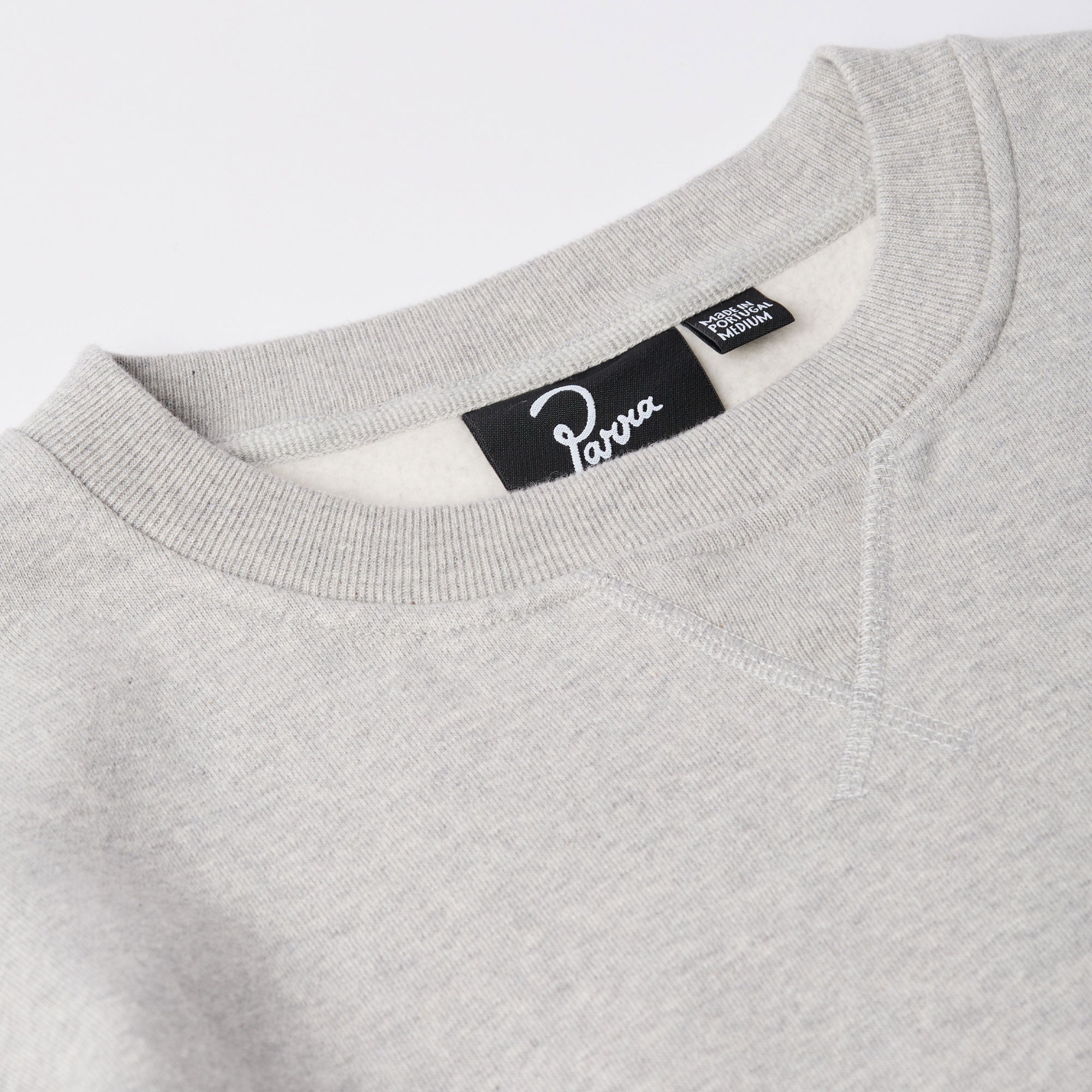 By Parra Duck Attack Crew Neck Sweatshirt - Heather Grey