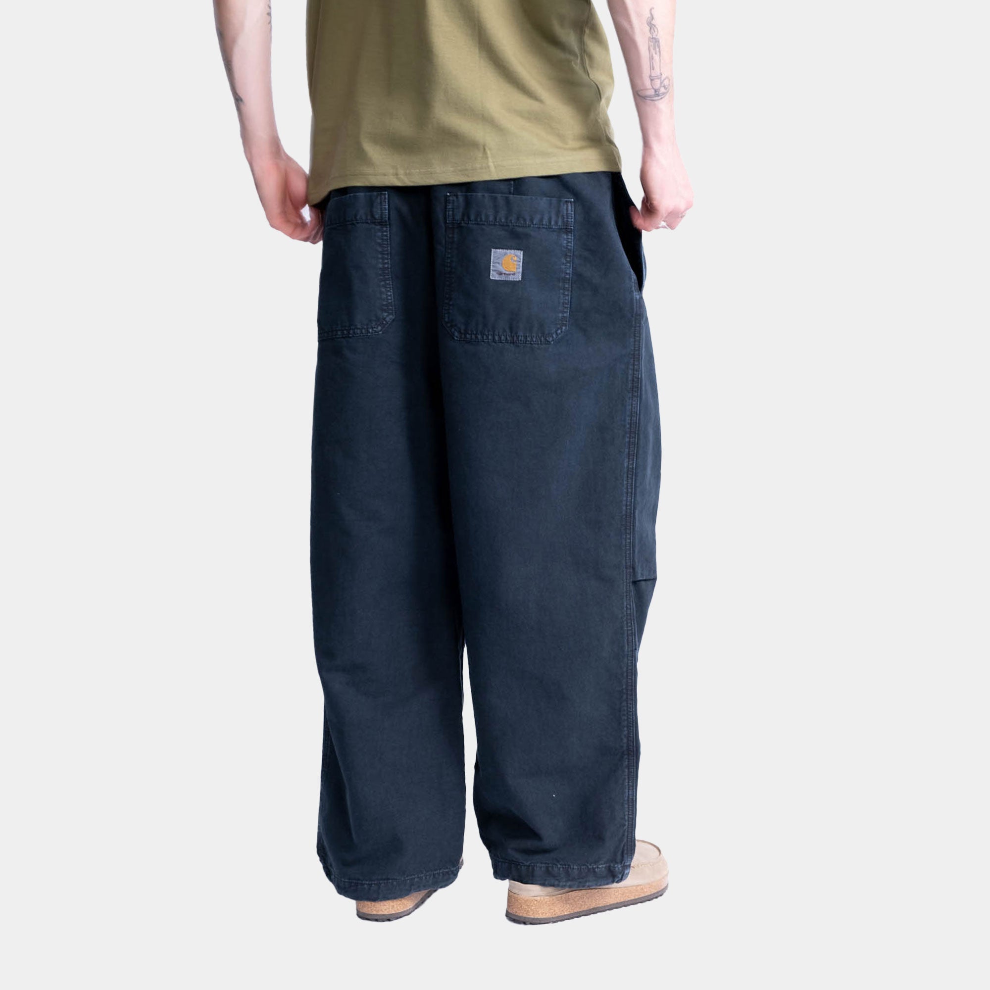 Carhartt WIP Judd Pant - Black Stone Dyed