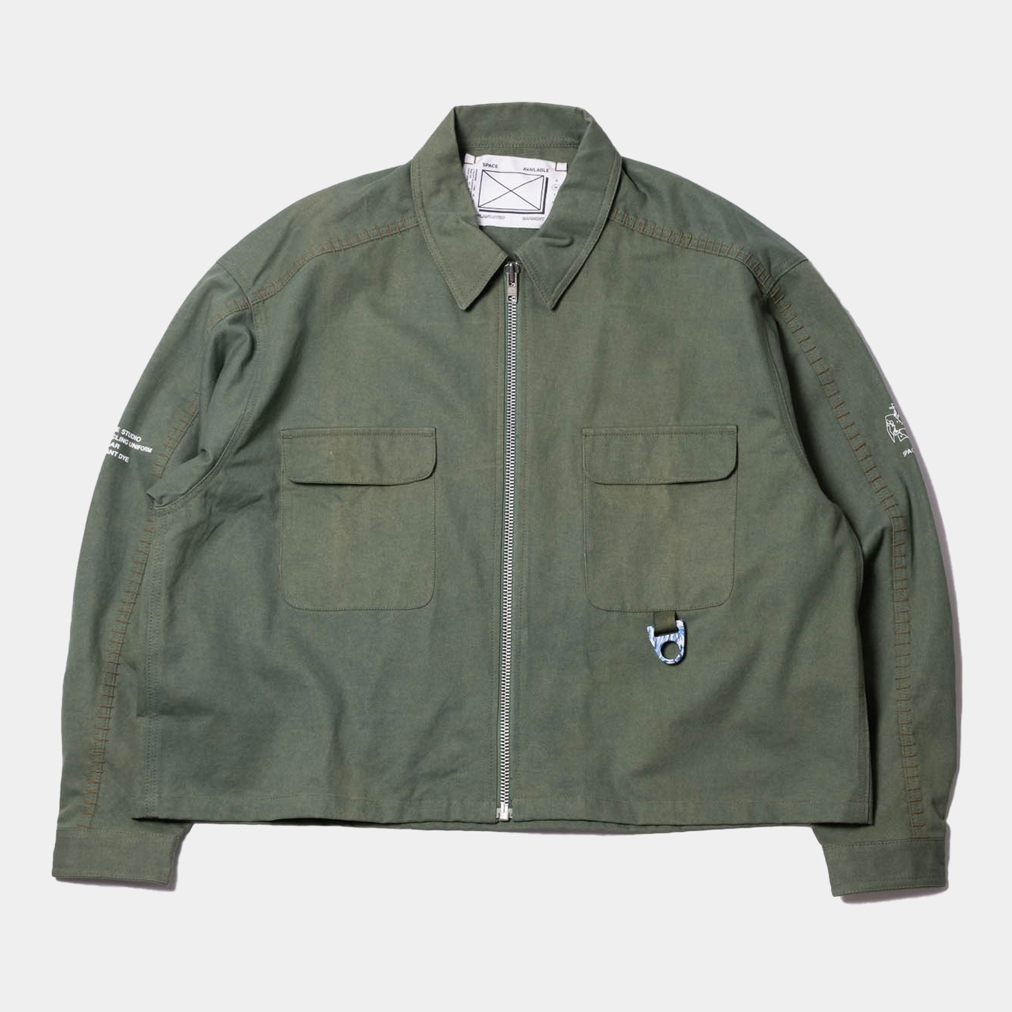 Space Available Recycling Uniform Jacket - Green