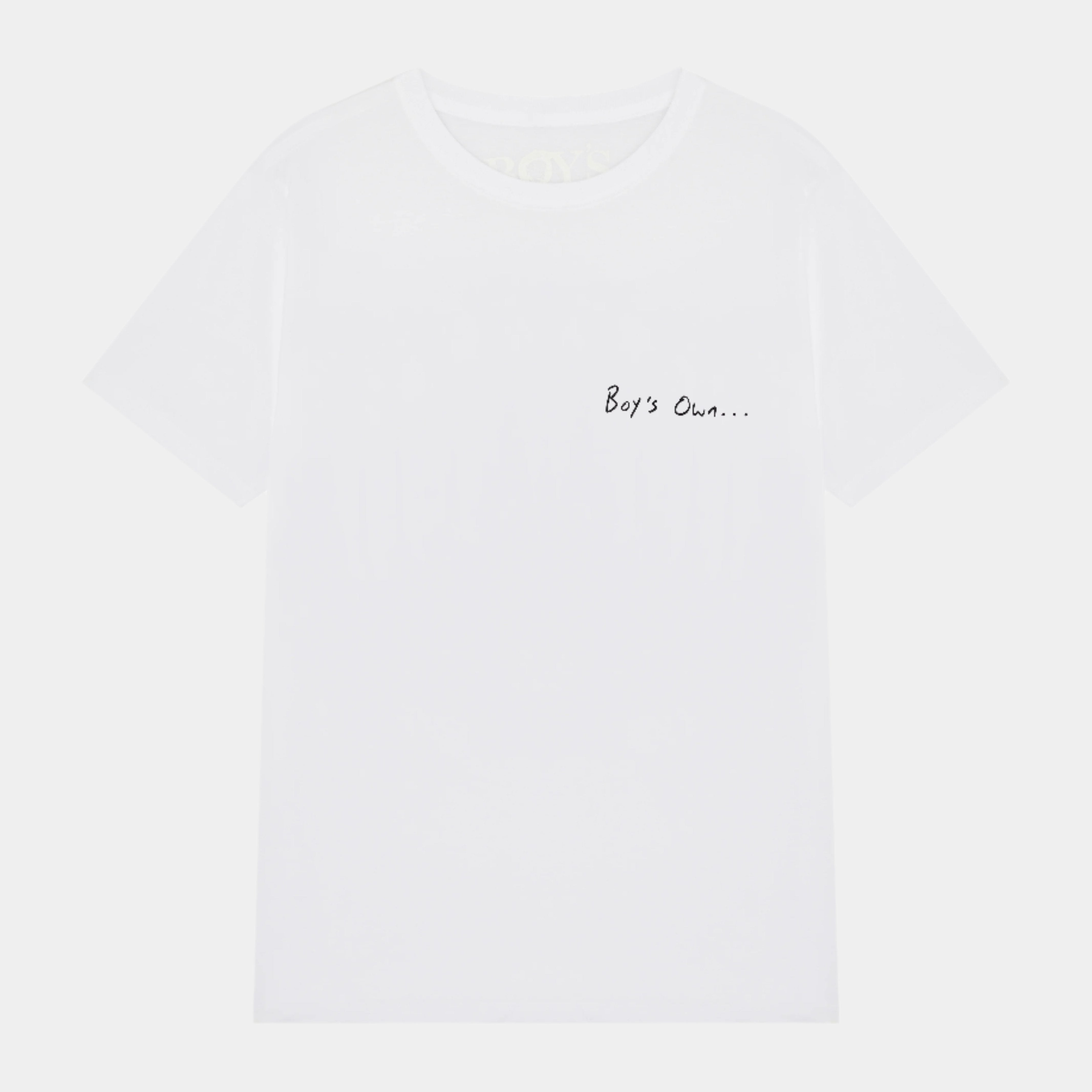 Boy's Own Pie & Mash Tee - White