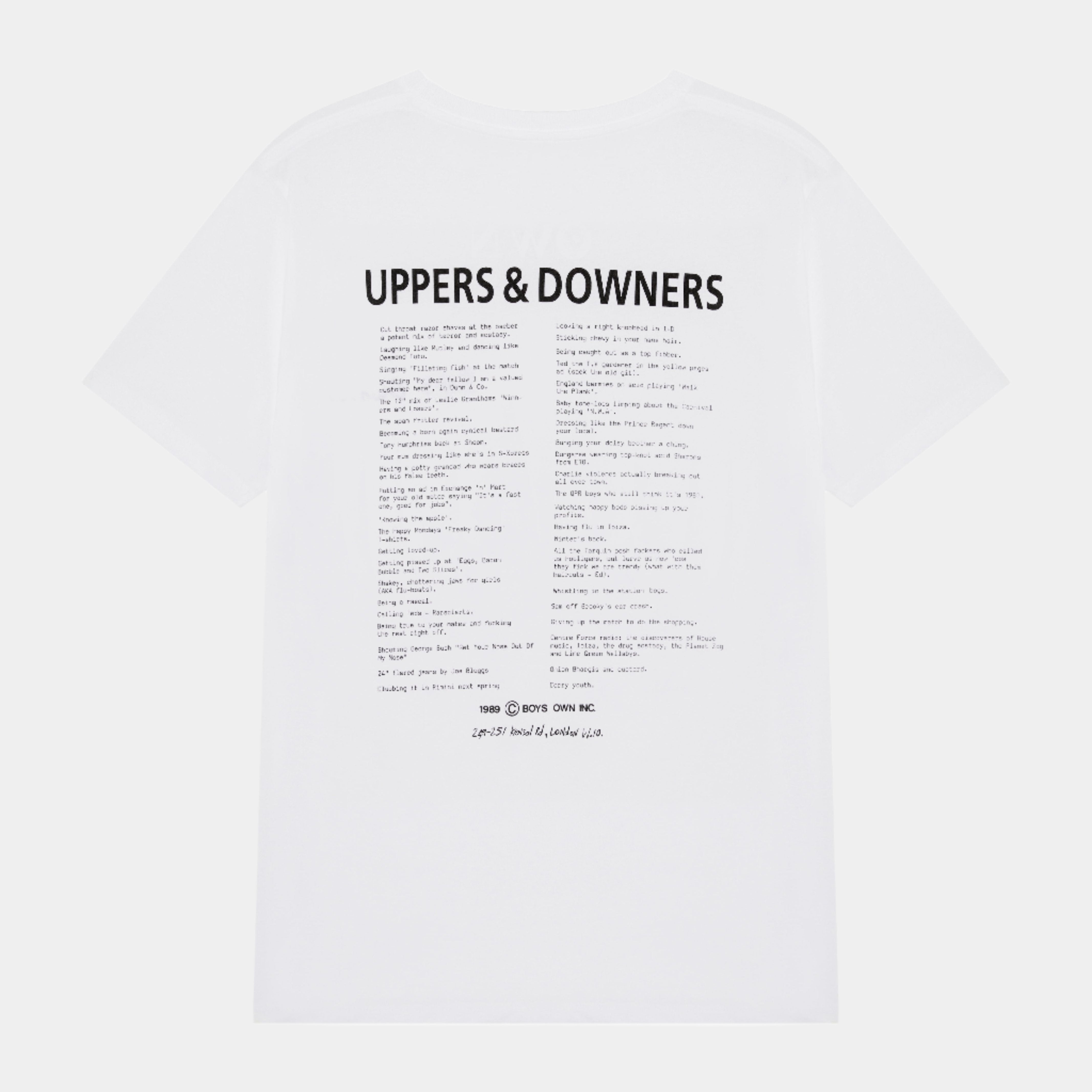 Boy's Own Winners & Losers Tee - White