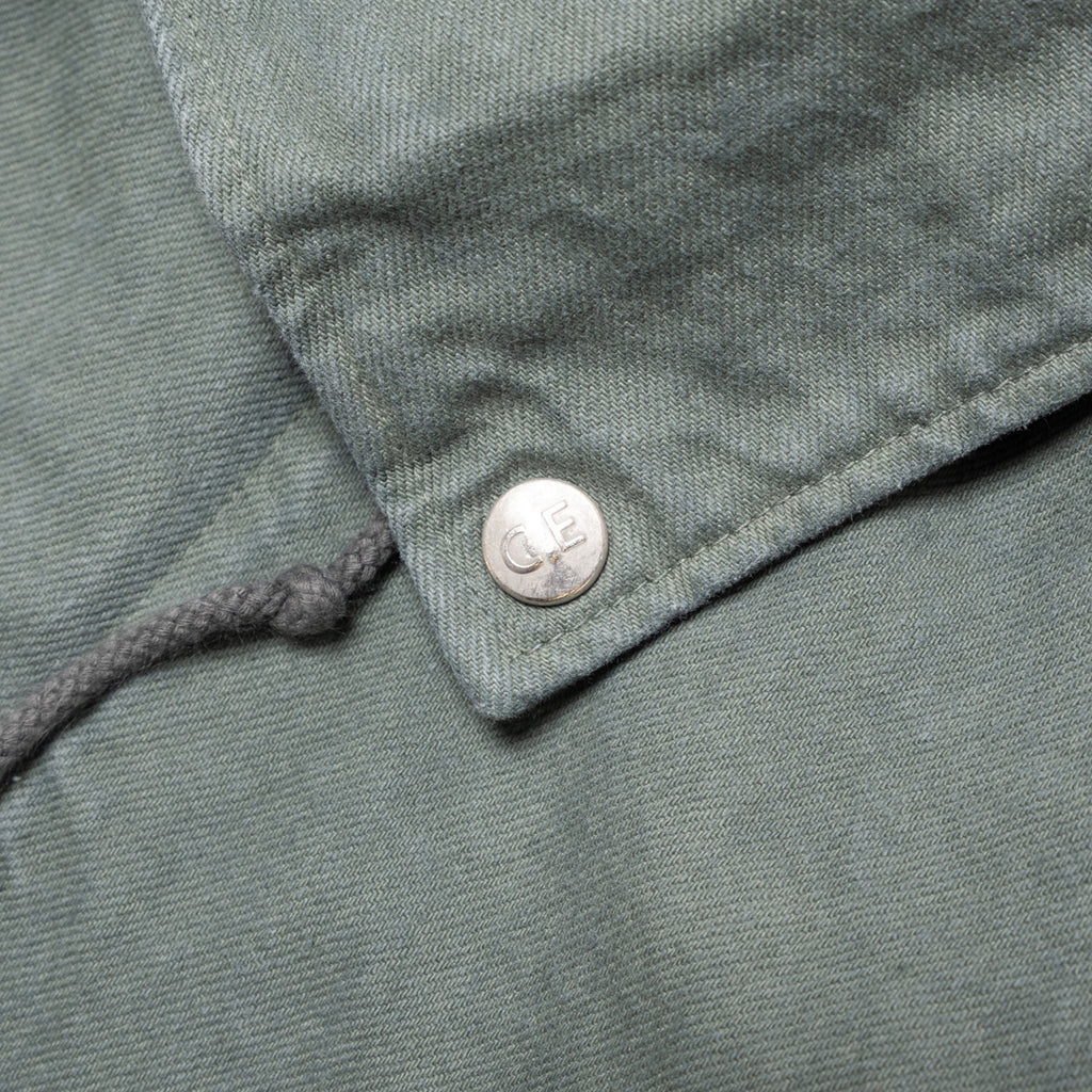 Cav Empt Cav Empt Overdye Fold Collar Coat - Green – Never Never