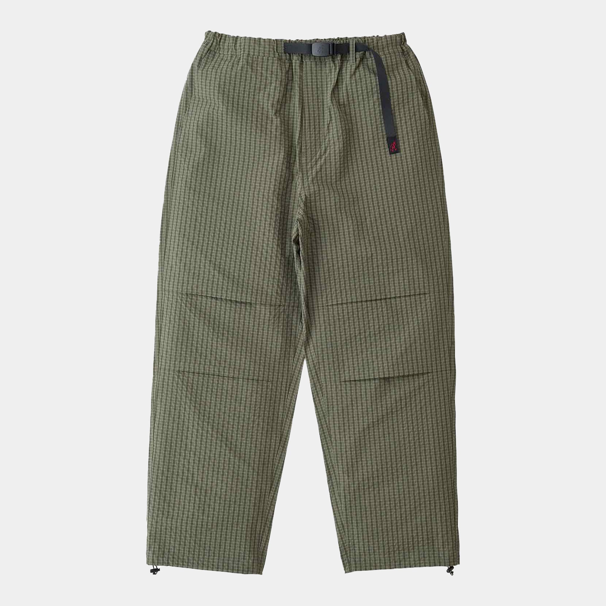 Gramicci Northside Plaid Pant - Olive