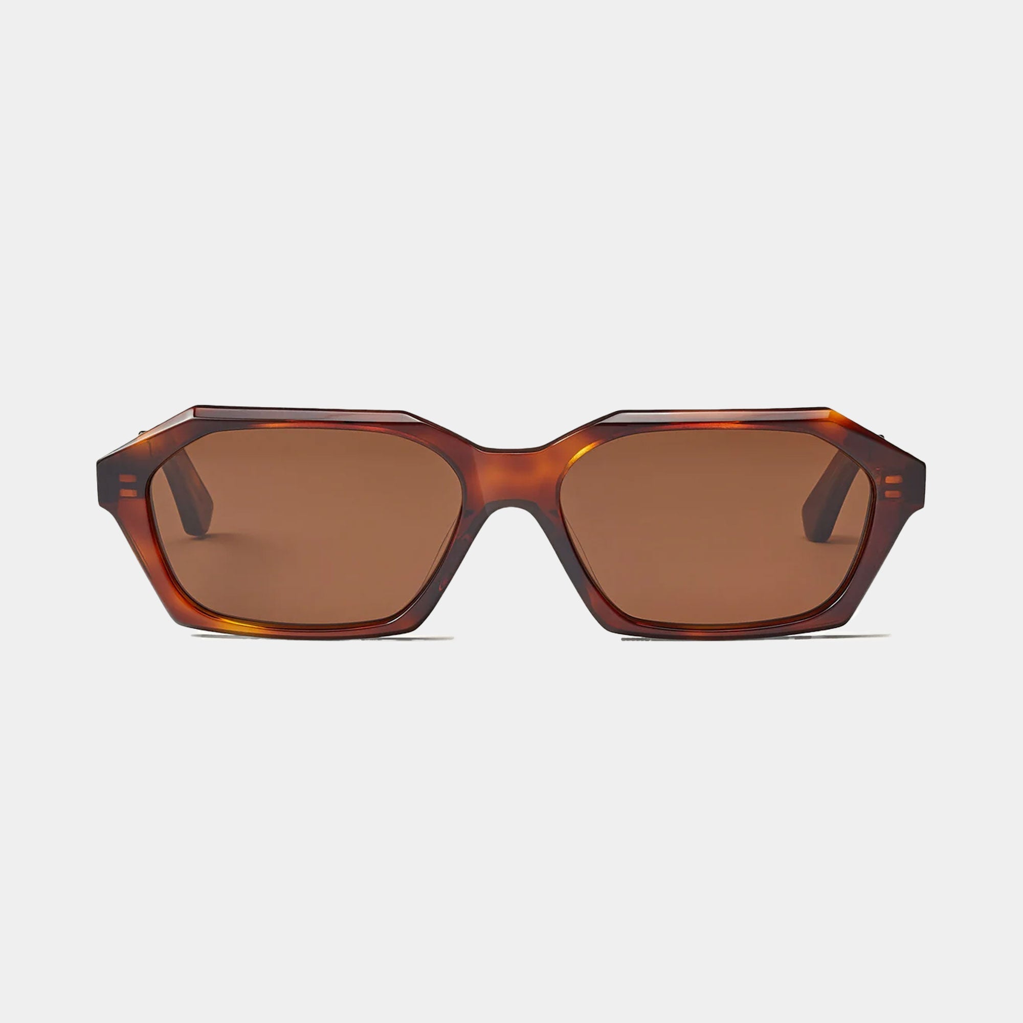 Sub Sun SUB011 Sunglasses - Brown Tortoise/Stainless Steel/Brown