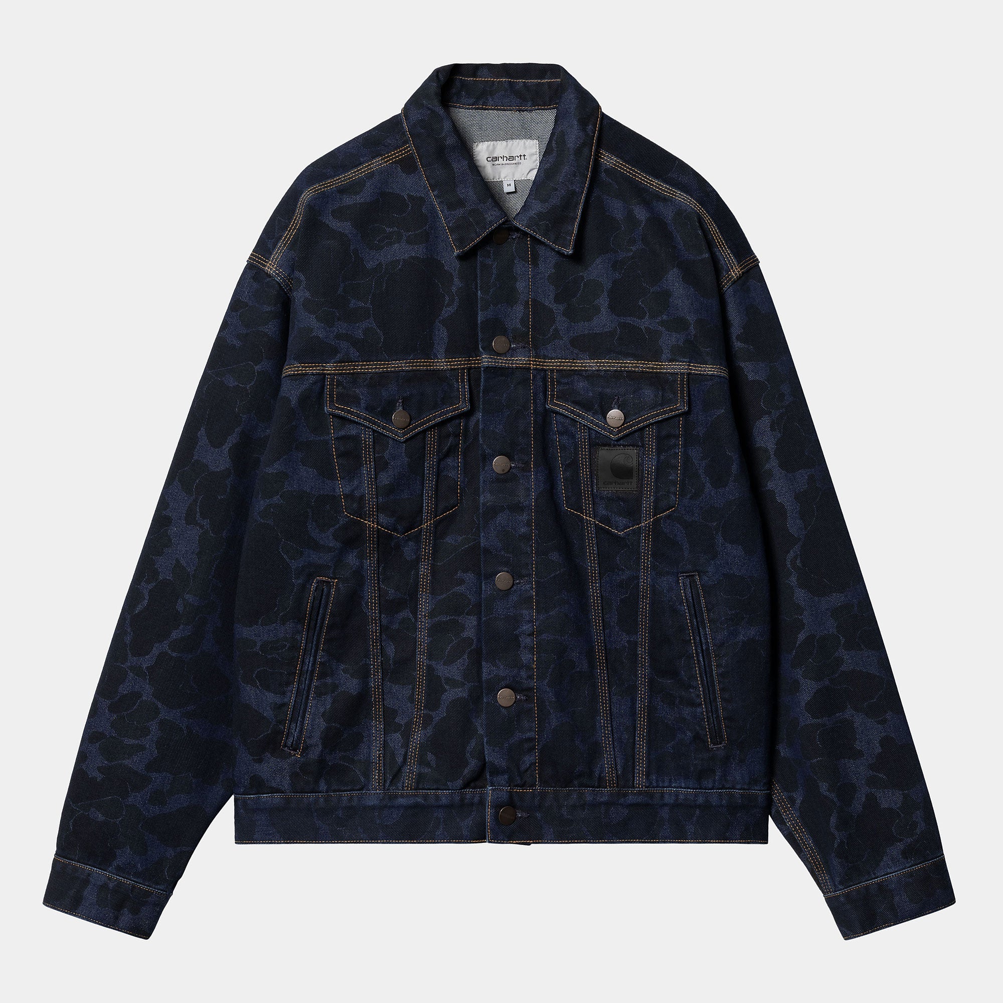 Carhartt WIP Duck Helston Jacket - Blue Duck Camo