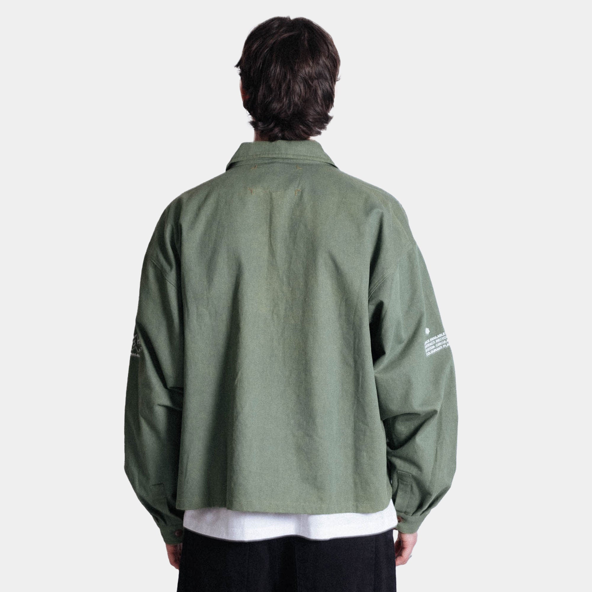 Space Available Recycling Uniform Jacket - Green