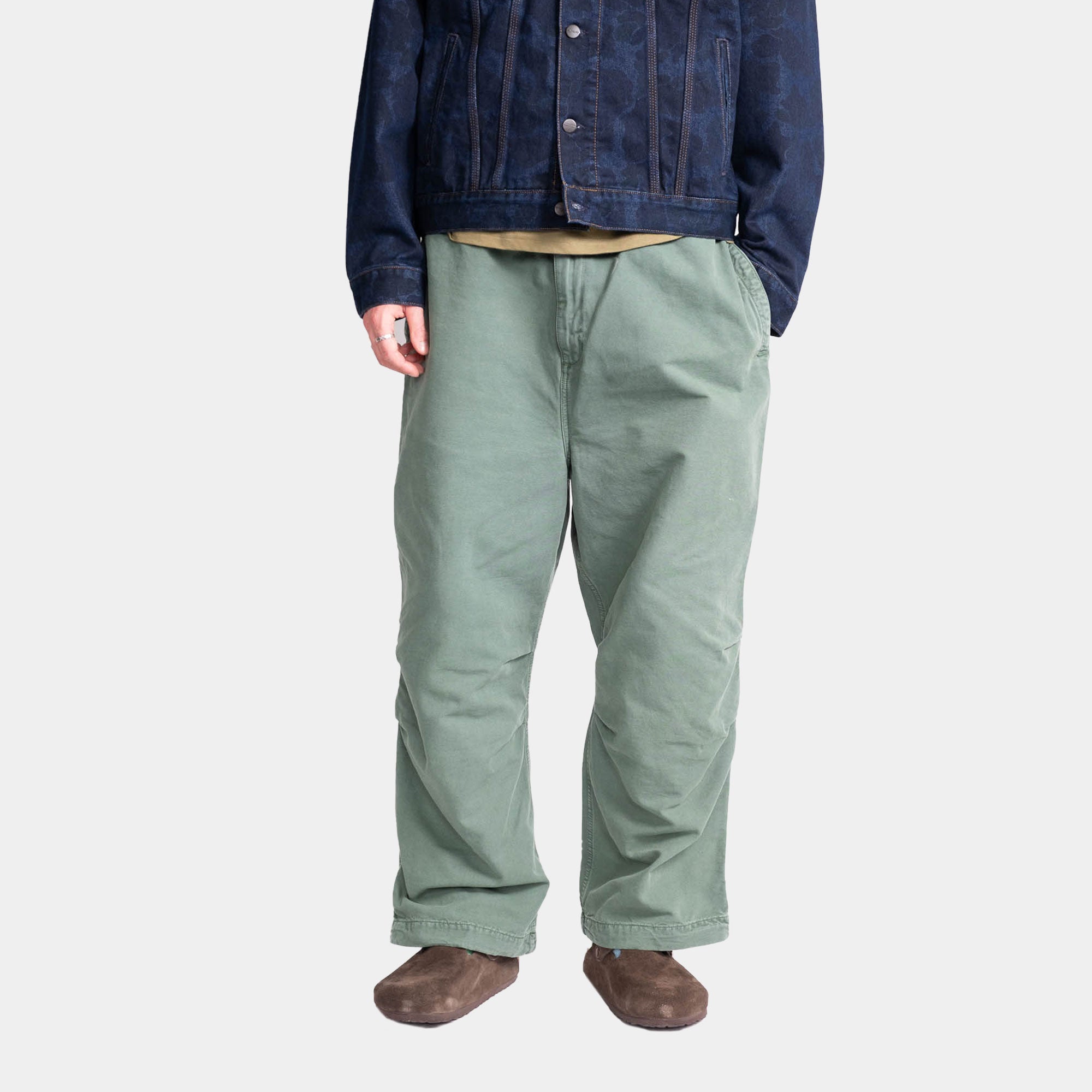 Carhartt WIP Judd Pant - Duck Green Stone Dyed