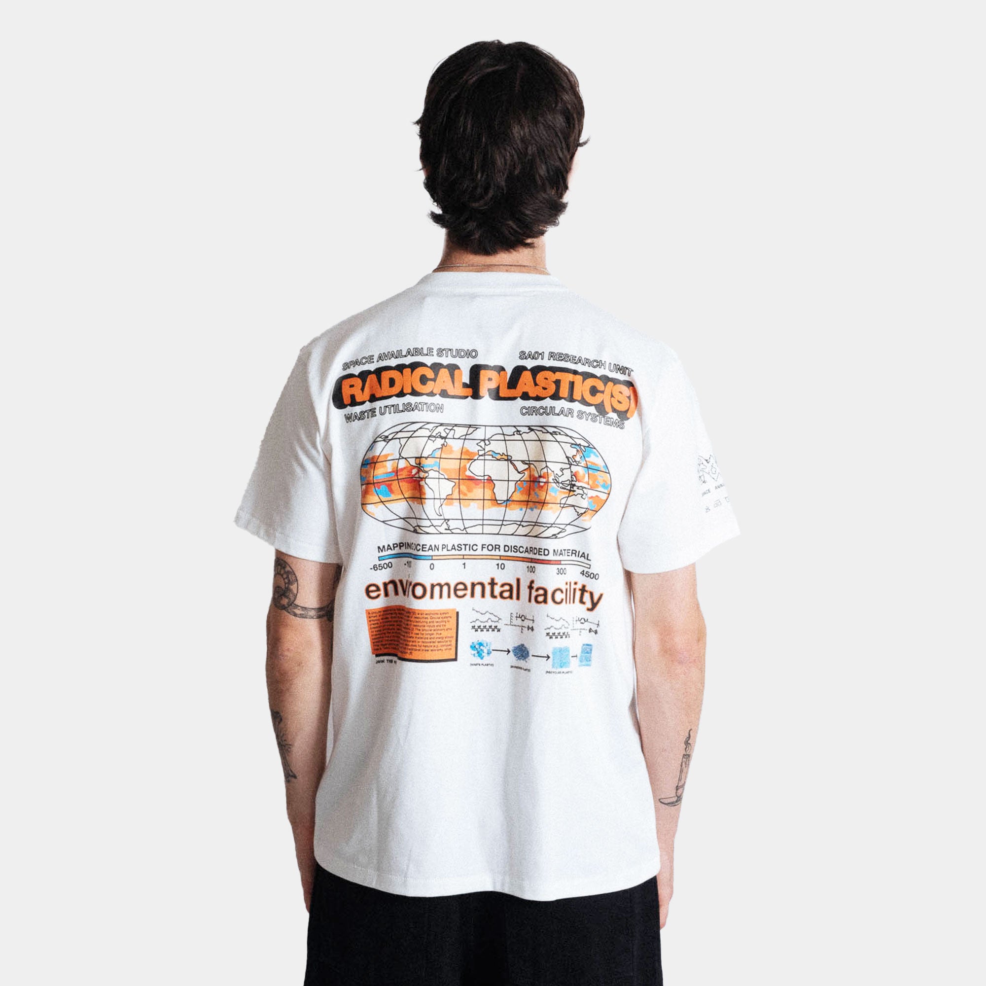 Space Available Radical Plastic Tee - White